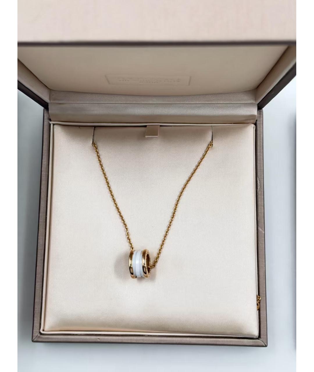 BVLGARI Белая подвеска, фото 2