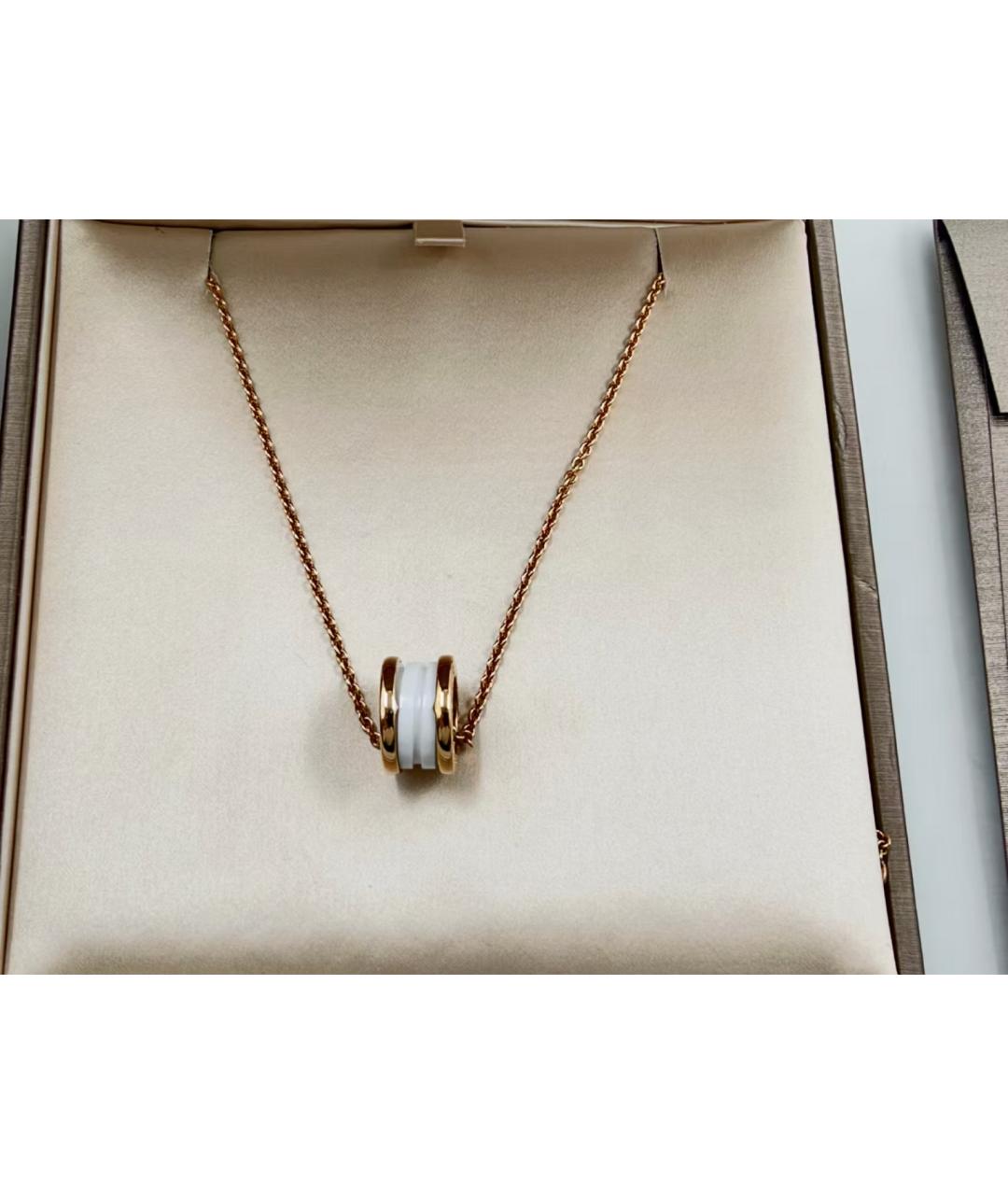 BVLGARI Белая подвеска, фото 3