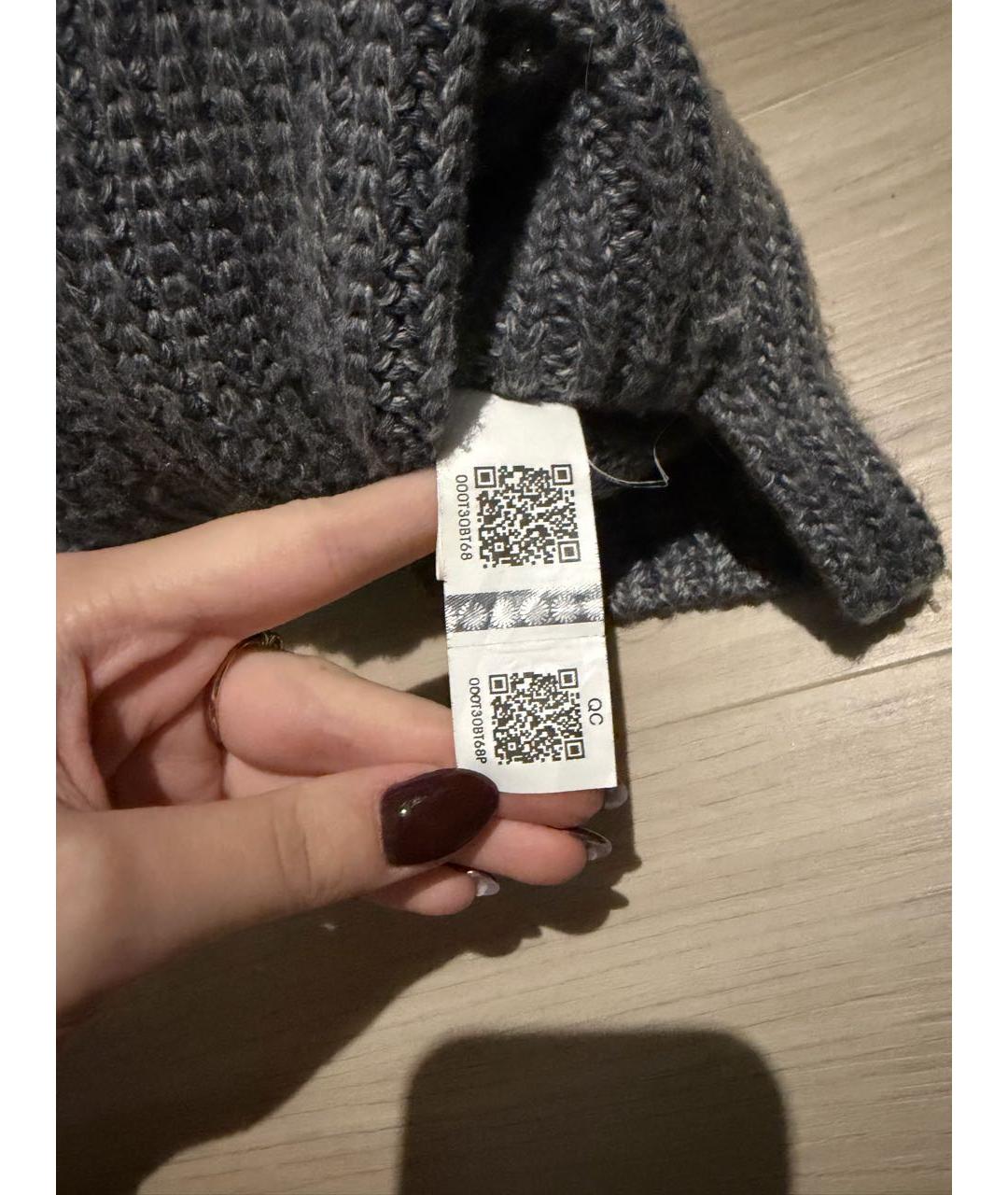 UGG Серые текстильные ботинки, фото 5