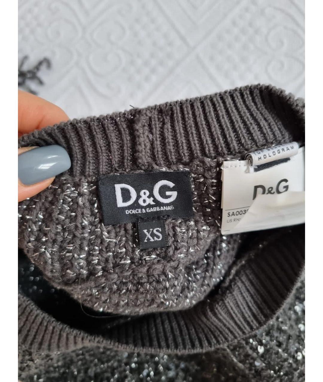 DOLCE&GABBANA Серая шапка, фото 4