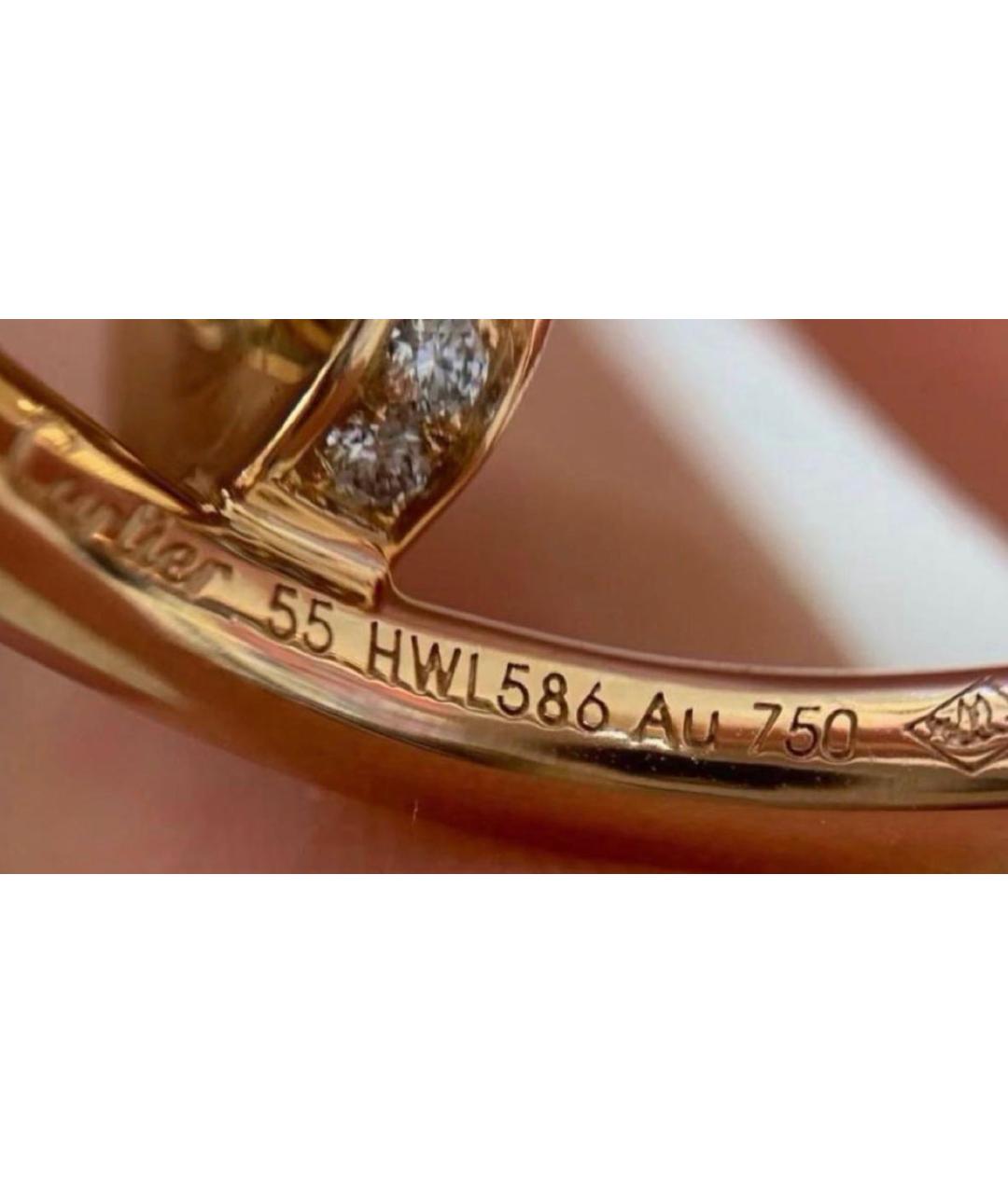 CARTIER Золотое кольцо из розового золота, фото 4