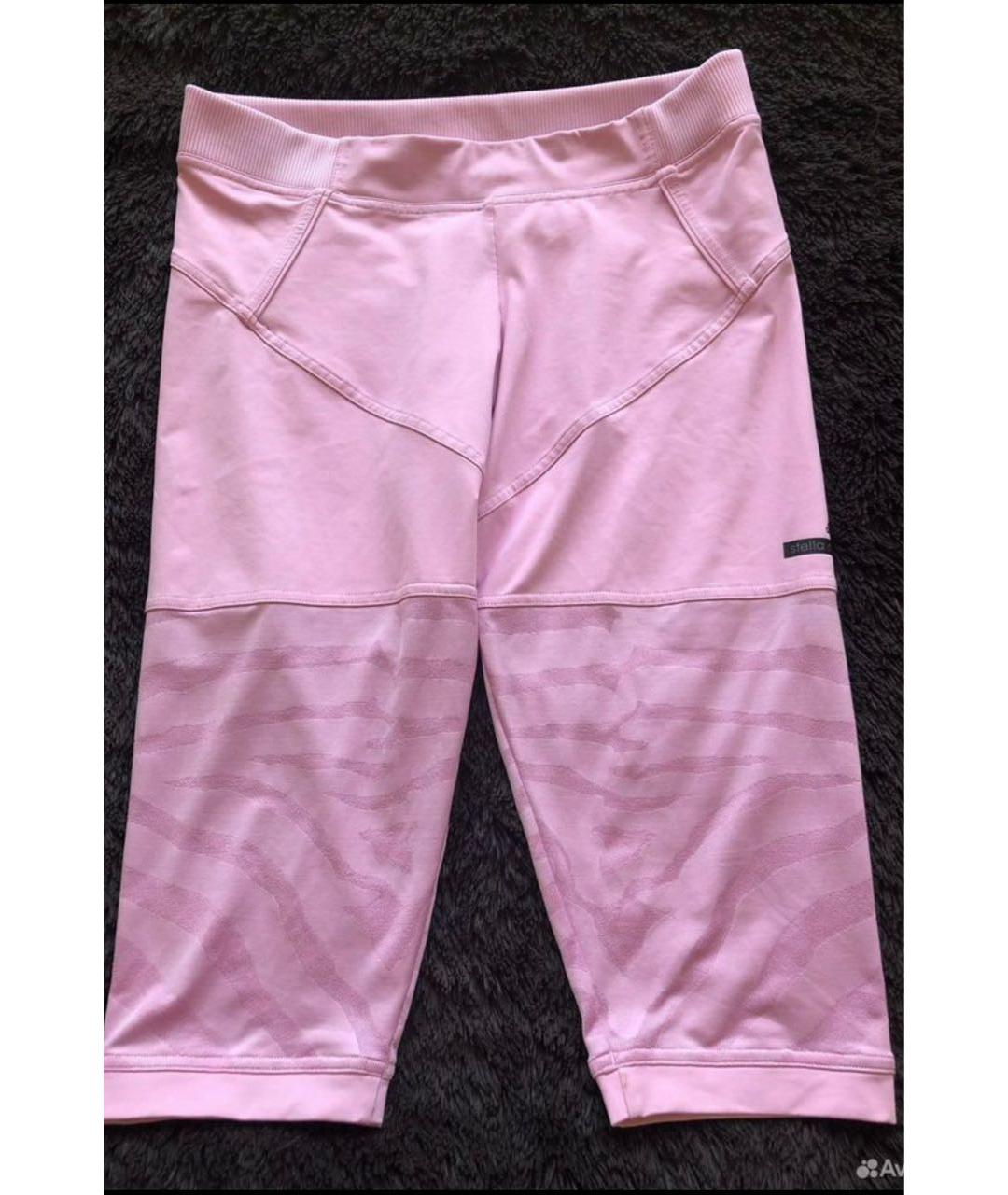 ADIDAS BY STELLA MCCARTNEY Розовые полиэстеровые спортивные брюки и шорты, фото 6