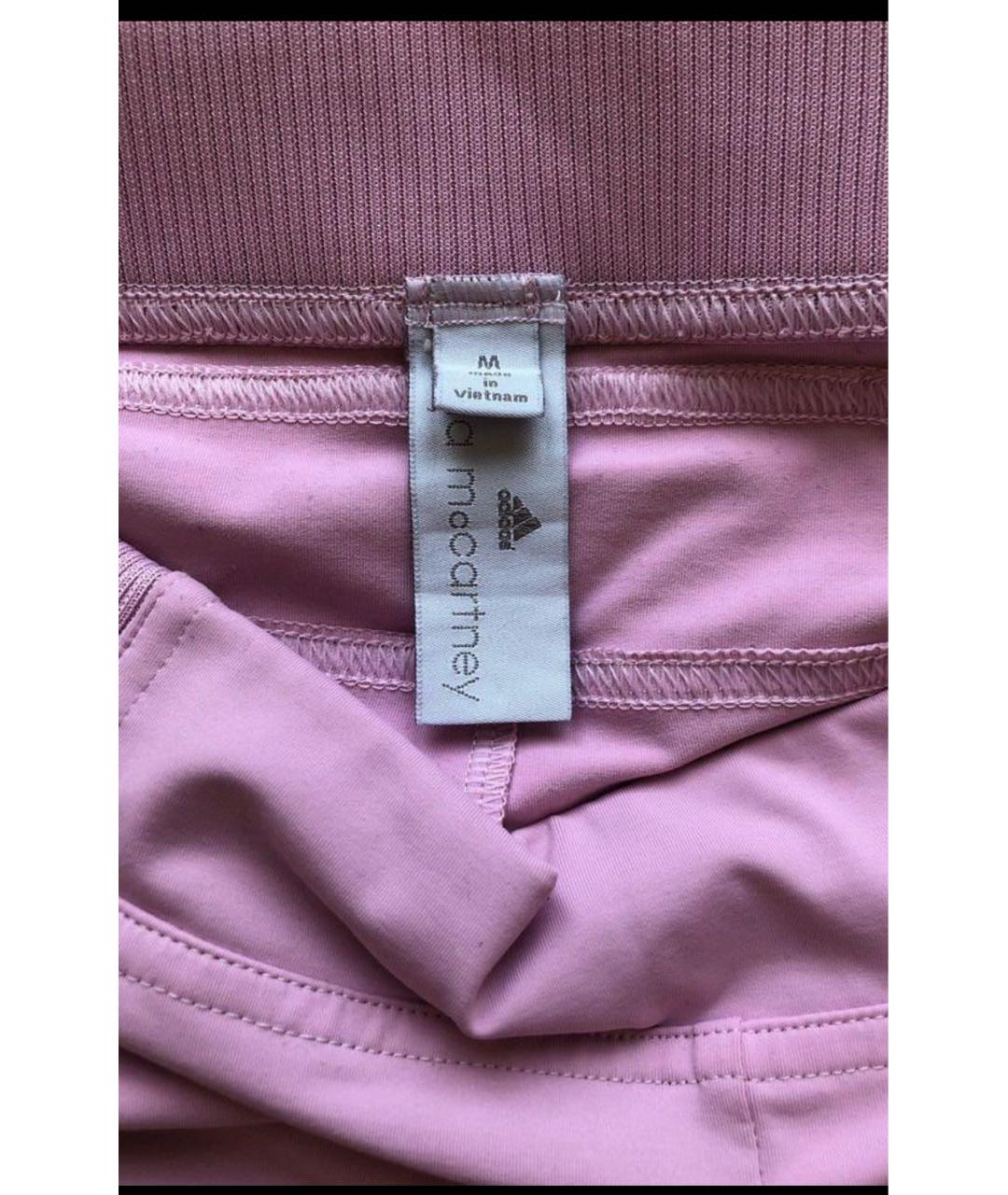 ADIDAS BY STELLA MCCARTNEY Розовые полиэстеровые спортивные брюки и шорты, фото 3