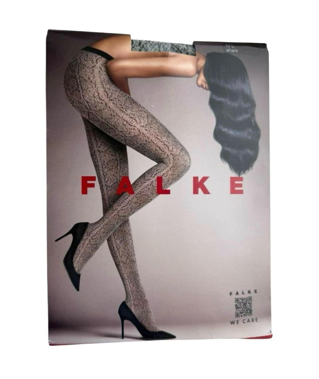 FALKE Серые носки, чулки и колготы, фото 5