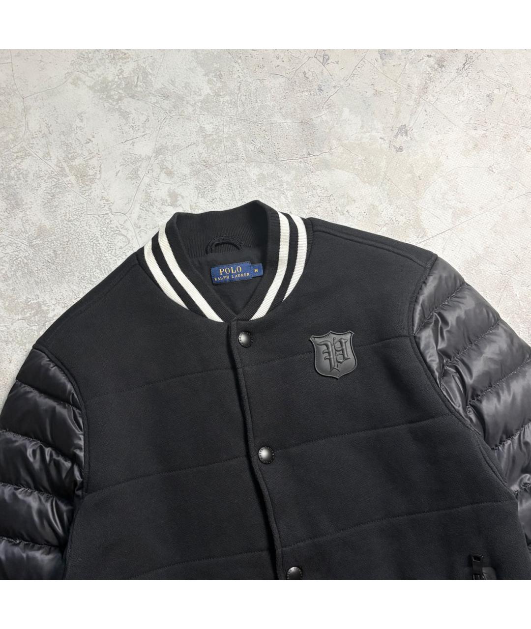 POLO RALPH LAUREN Черная хлопковая куртка, фото 4