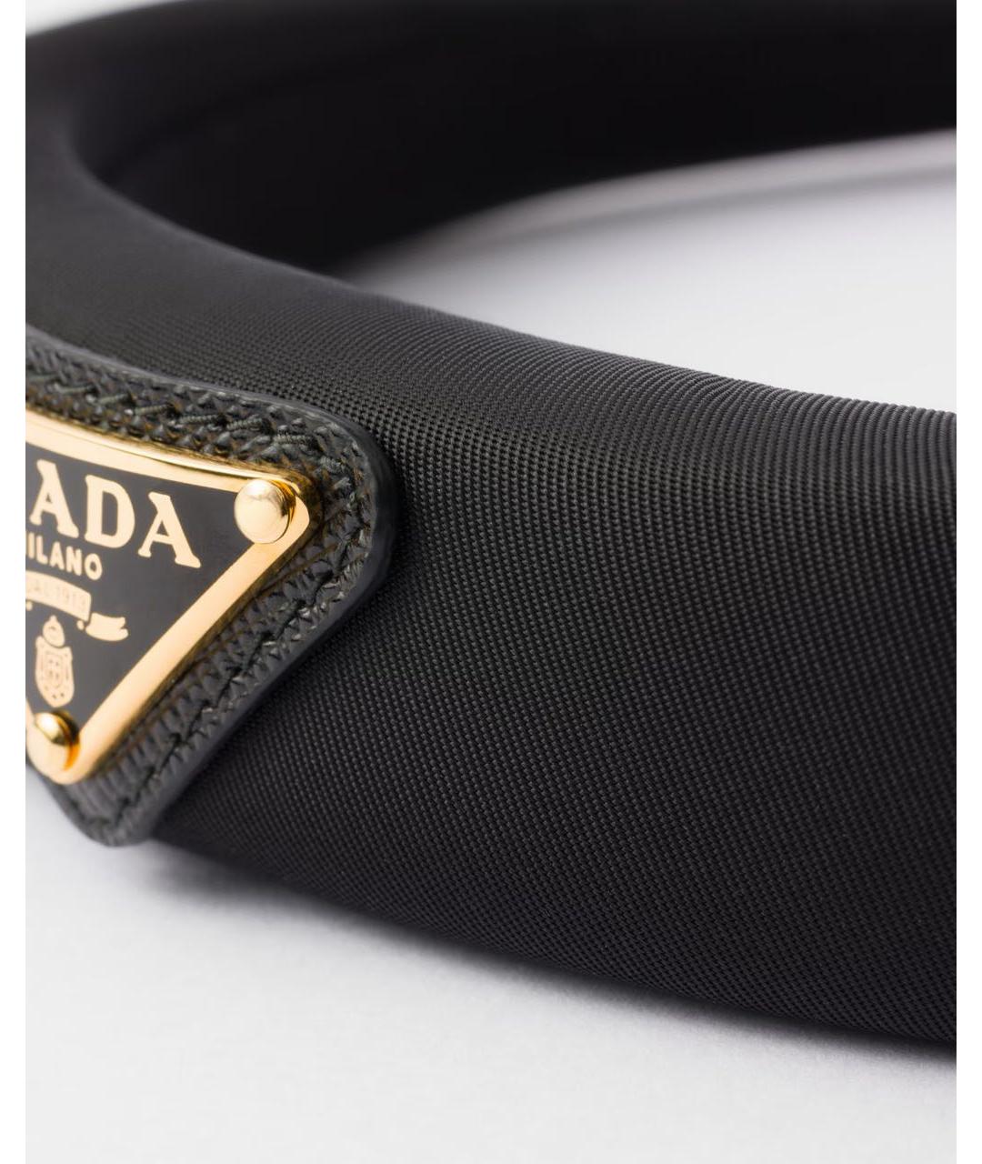 PRADA Черный ободок, фото 3