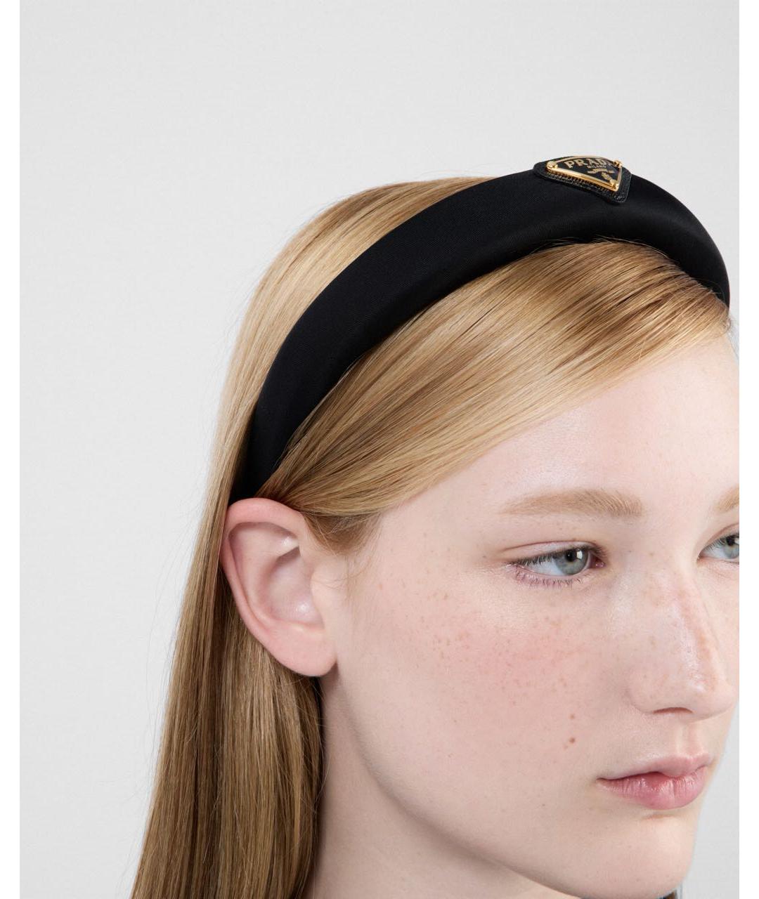PRADA Черный ободок, фото 4