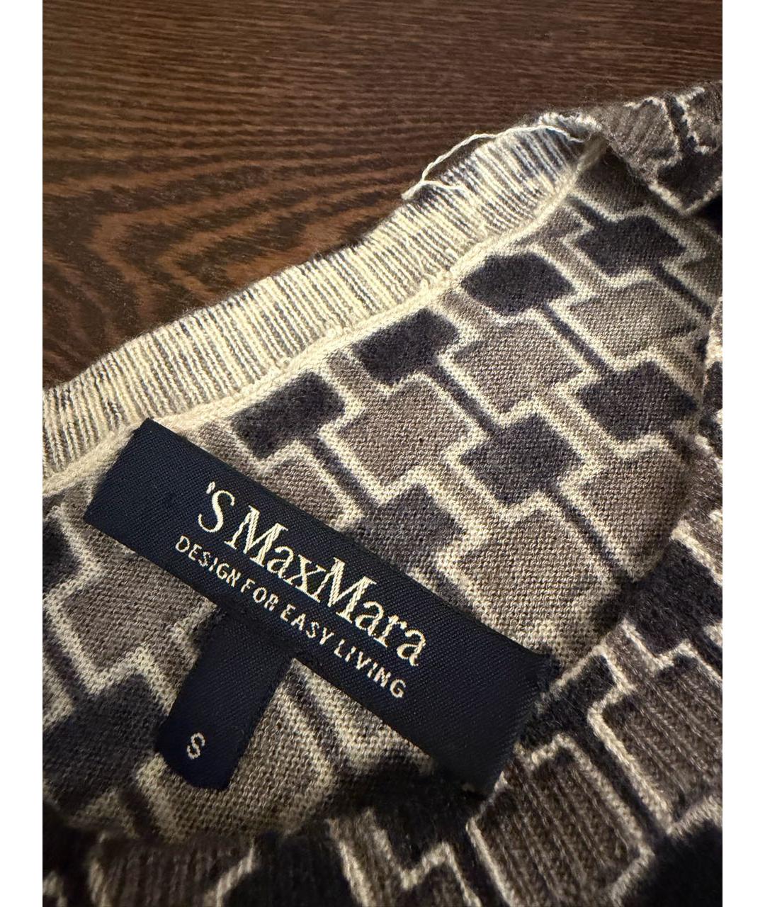 'S MAX MARA Мульти кашемировый джемпер / свитер, фото 5