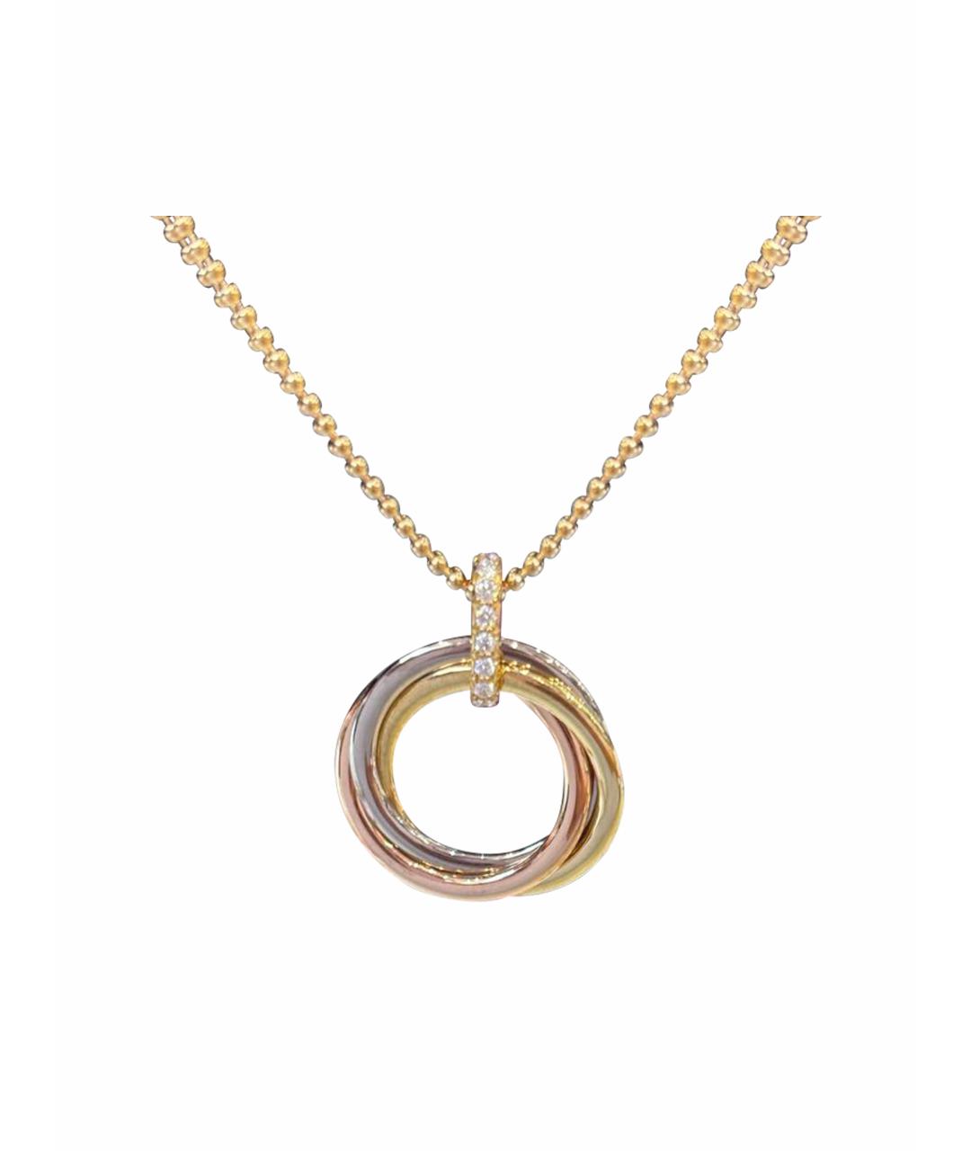 CARTIER Золотое колье из желтого золота, фото 1