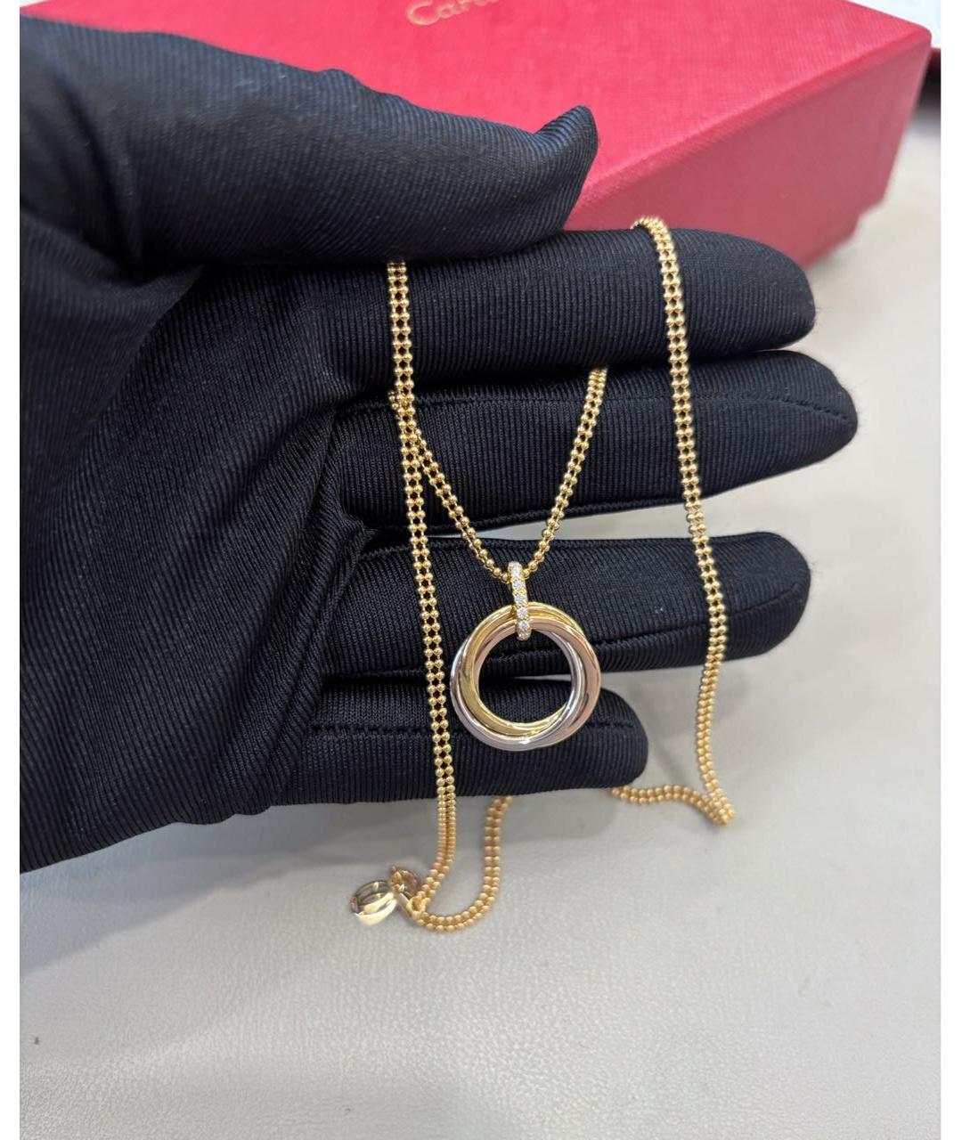 CARTIER Золотое колье из желтого золота, фото 4