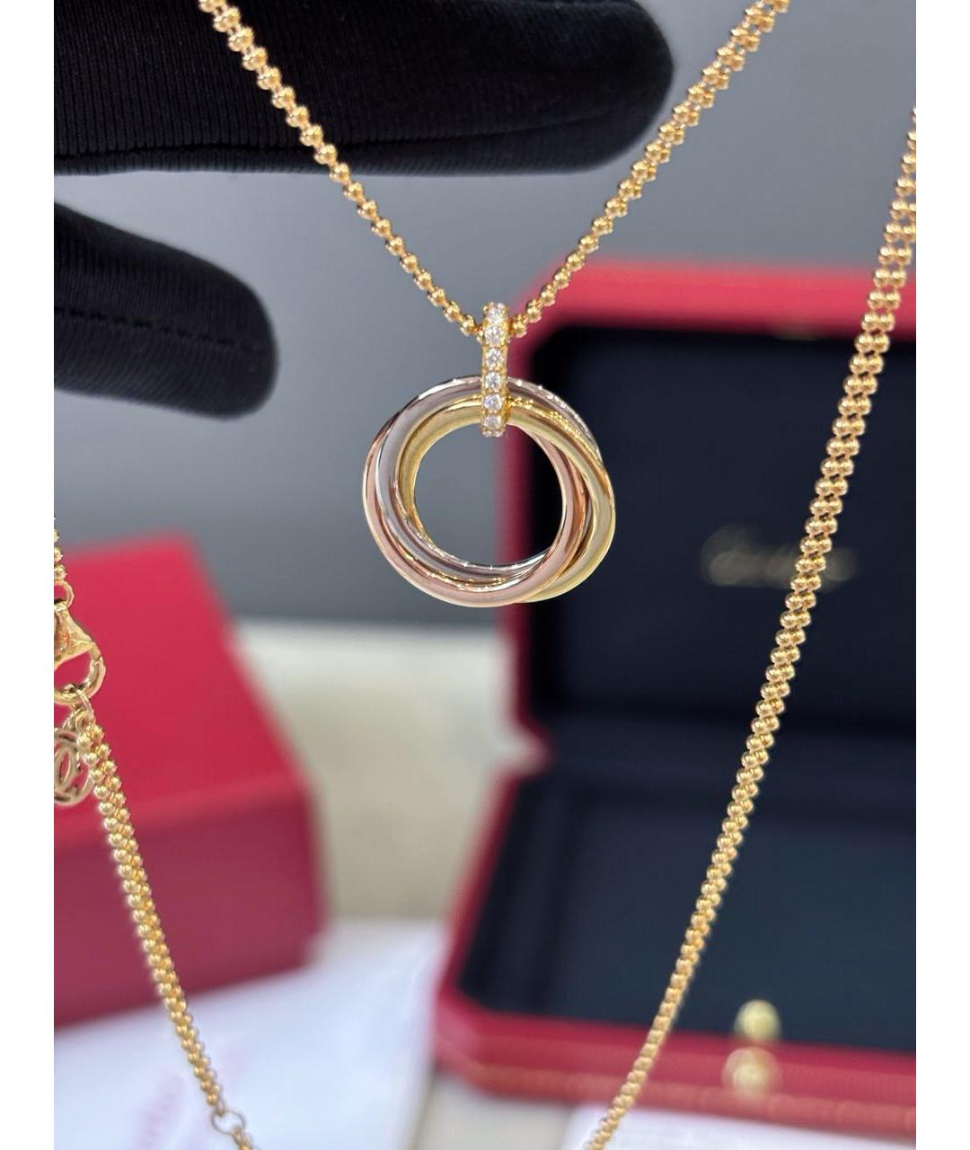 CARTIER Золотое колье из желтого золота, фото 8
