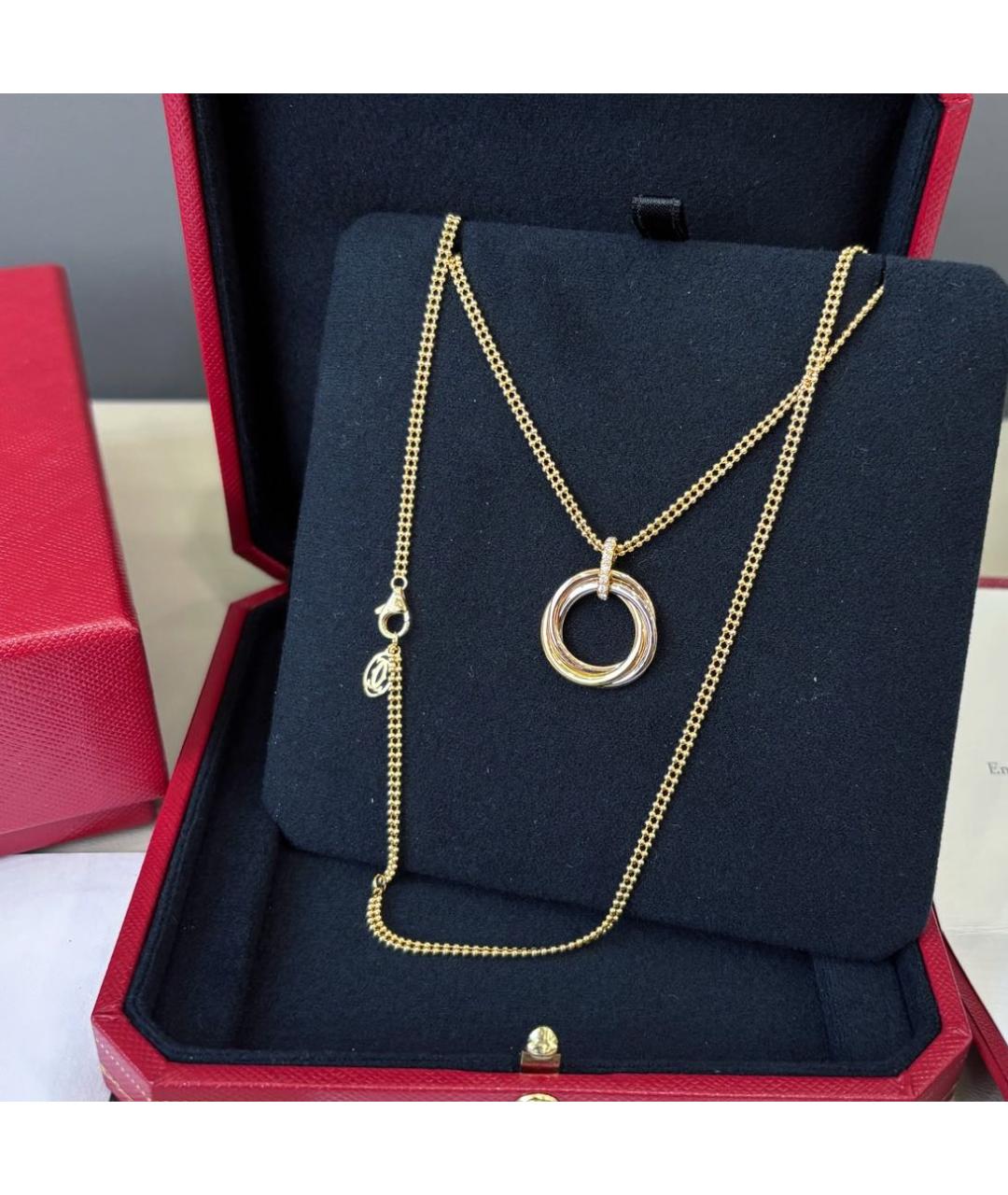 CARTIER Золотое колье из желтого золота, фото 3