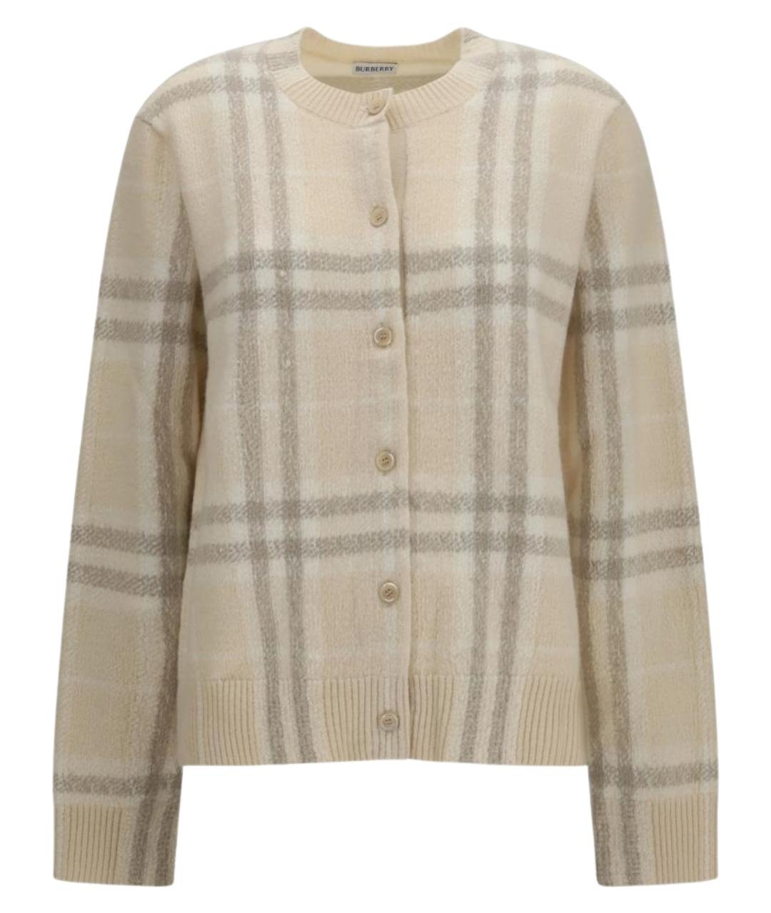 BURBERRY Мульти кашемировый кардиган, фото 1