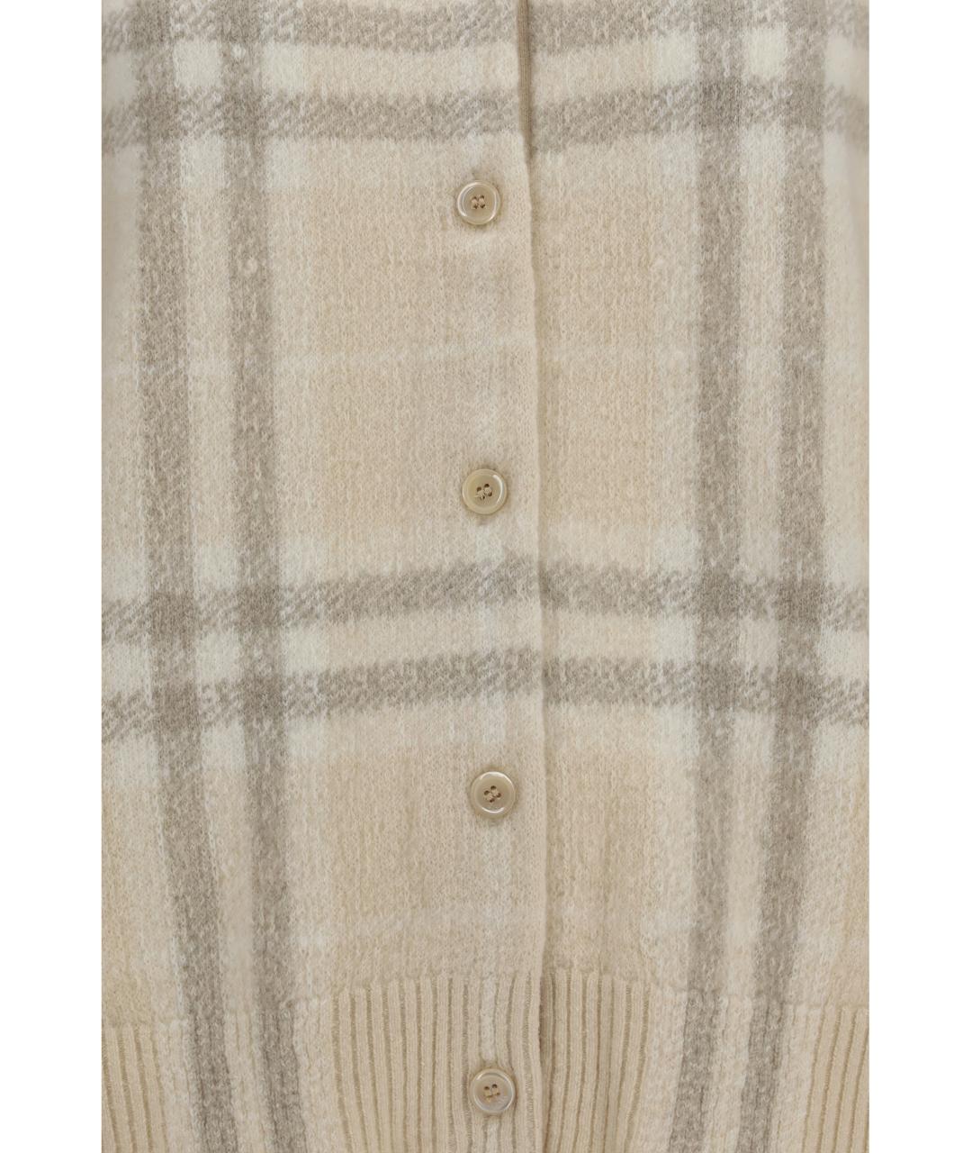 BURBERRY Мульти кашемировый кардиган, фото 3