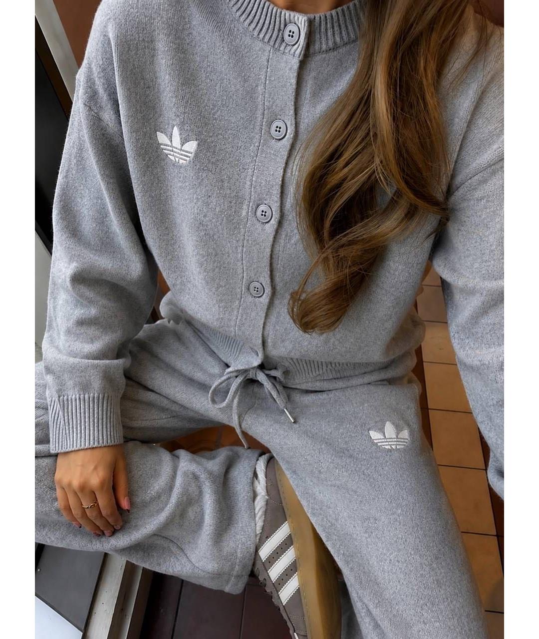 ADIDAS Серый спортивные костюмы, фото 4