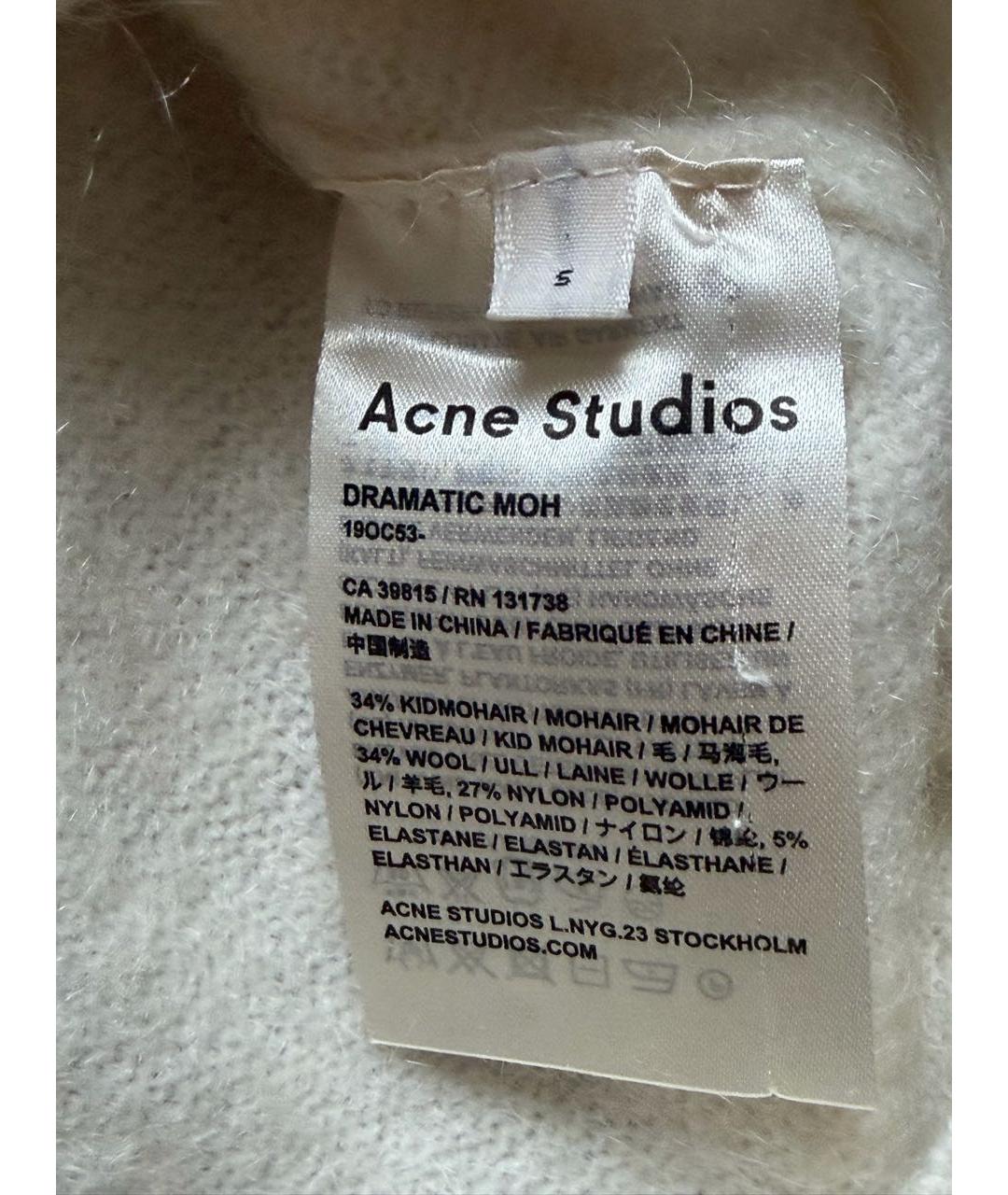 ACNE STUDIOS Шерстяной джемпер / свитер, фото 4