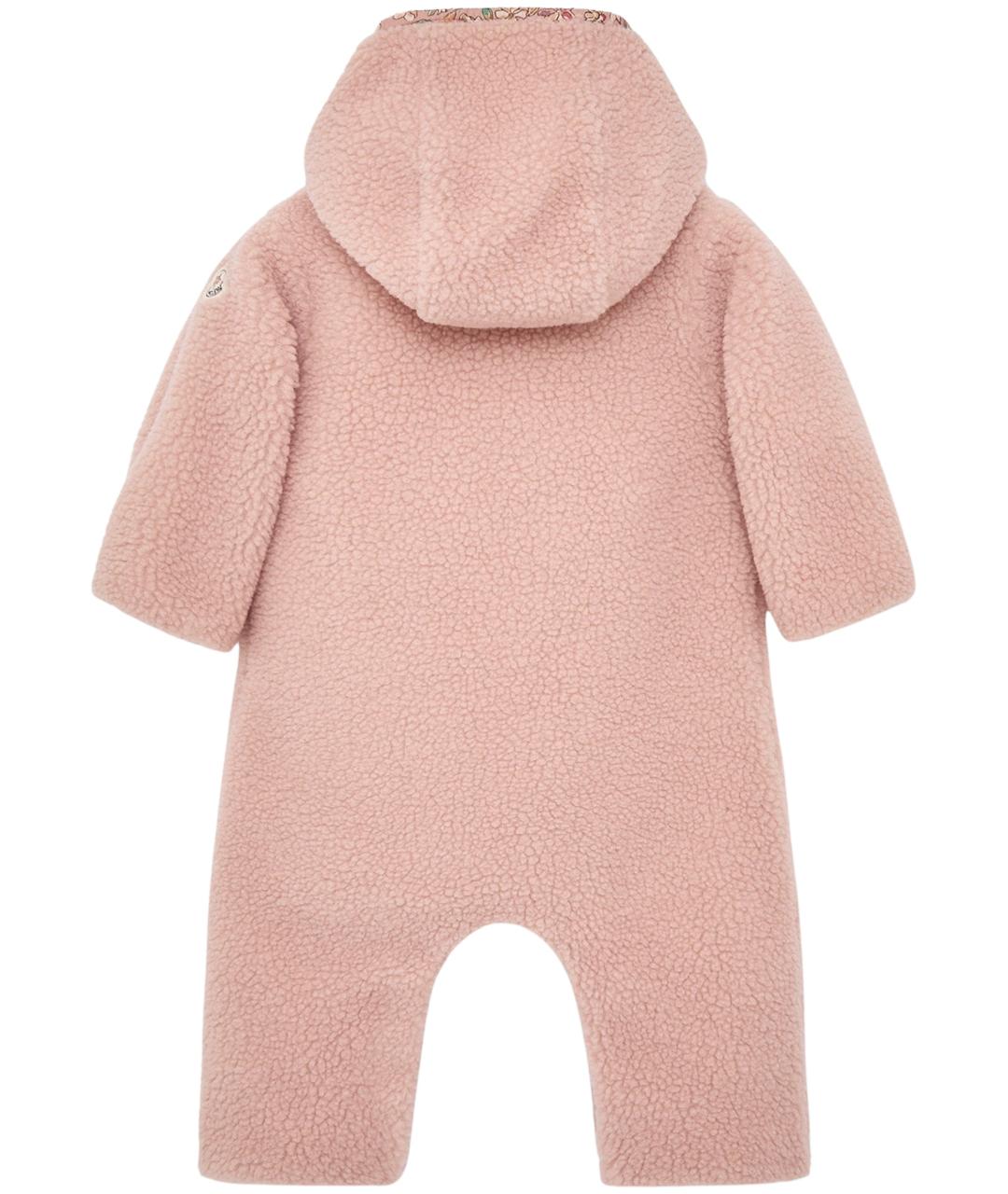 MONCLER KIDS Розовый комбинезон, фото 2