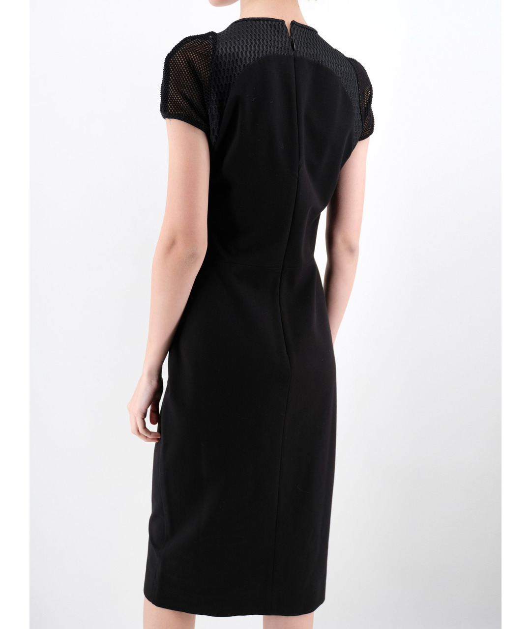 STELLA MCCARTNEY Черное полиамидовое повседневное платье, фото 3