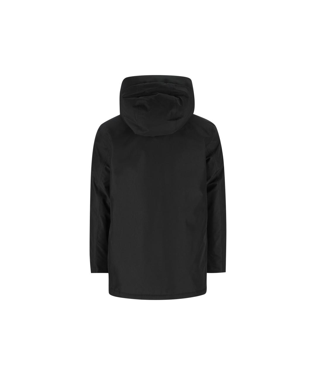 WOOLRICH Черная куртка, фото 2