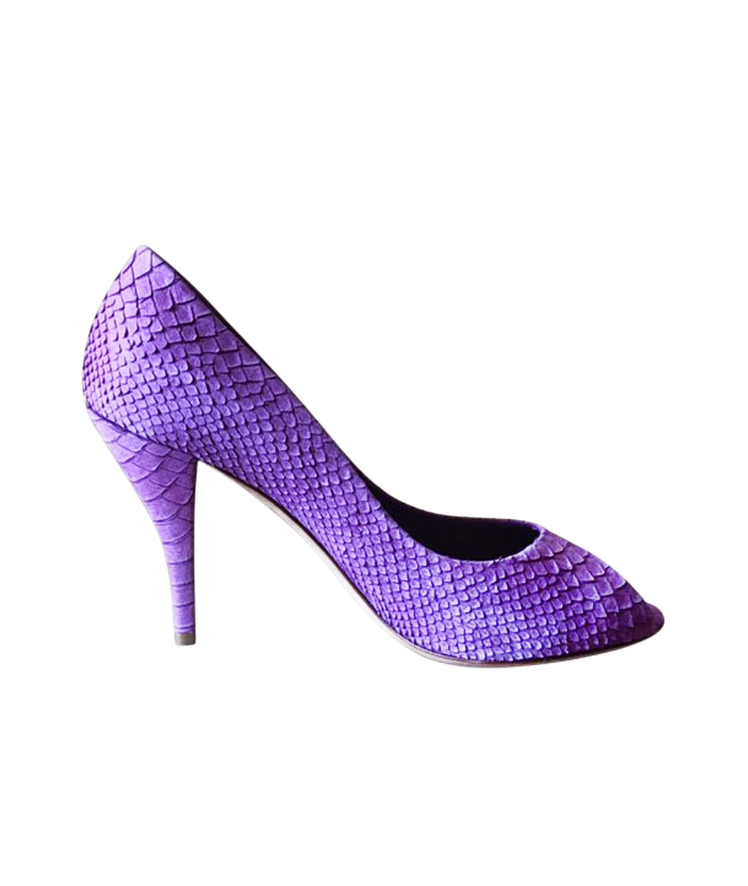 CHRISTIAN DIOR PRE-OWNED Фиолетовые кожаные туфли, фото 1
