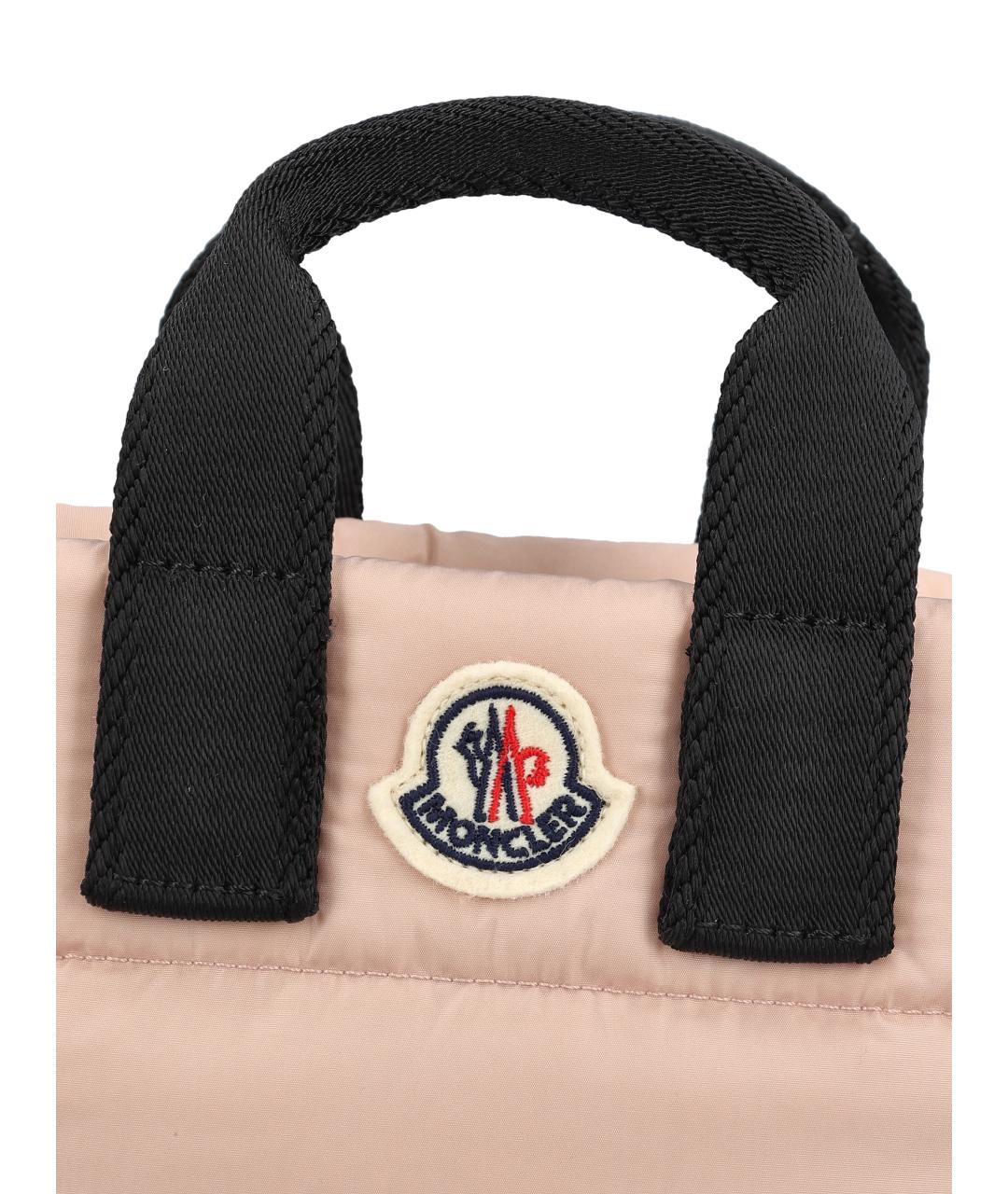 MONCLER KIDS Розовая сумка, фото 4