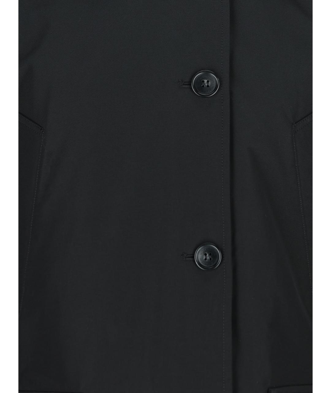 WOOLRICH Черная полиэстеровая парка, фото 3