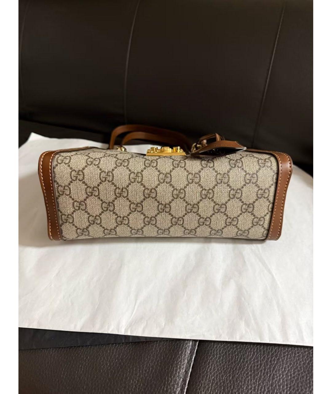 GUCCI Коричневая сумка через плечо, фото 5
