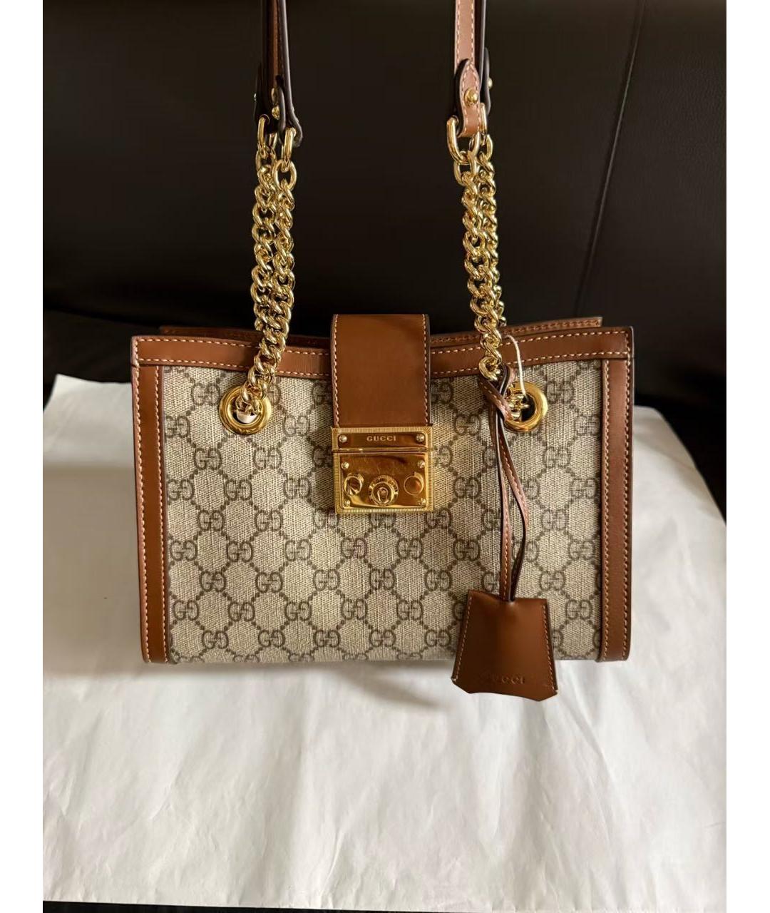 GUCCI Коричневая сумка через плечо, фото 8