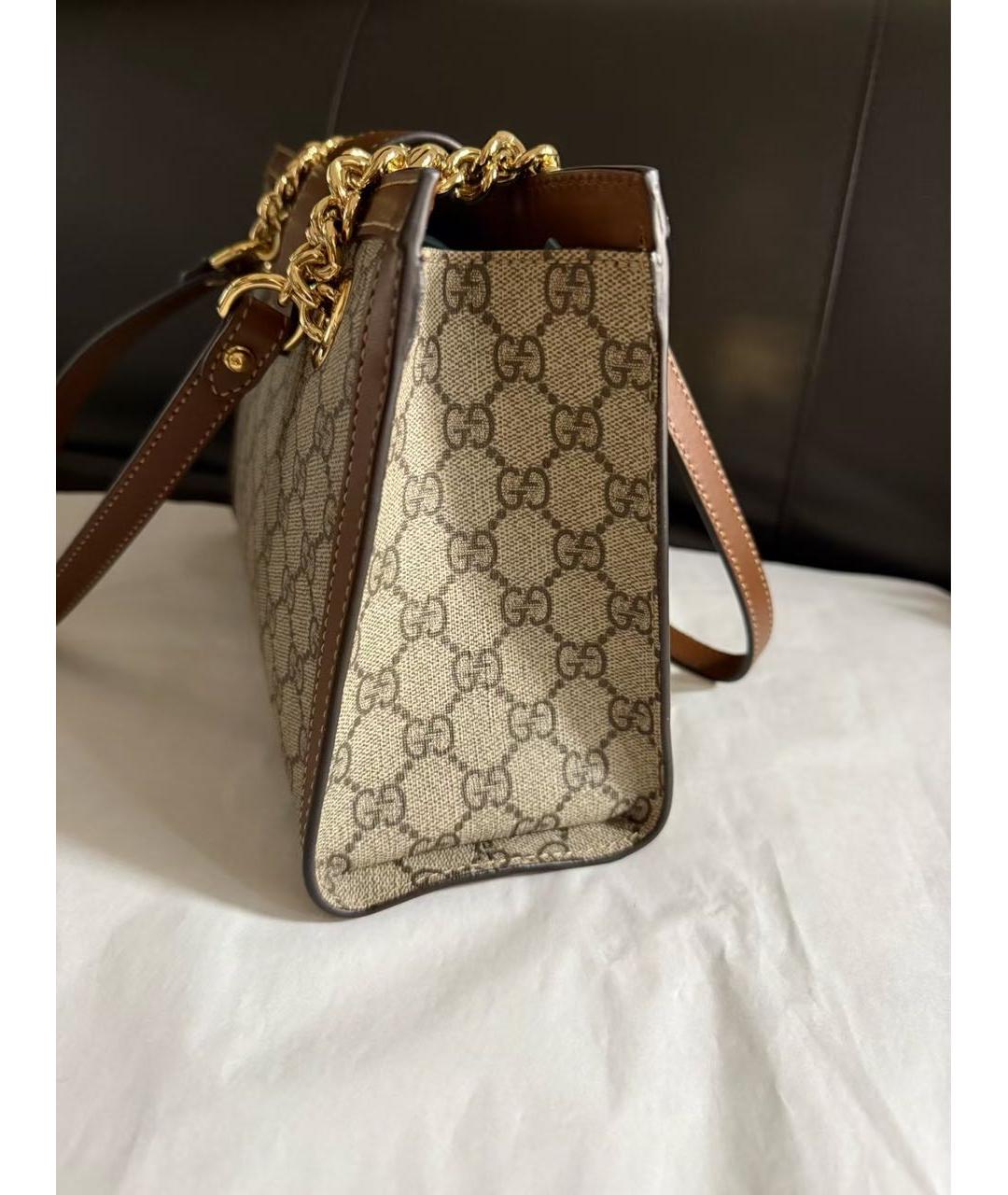 GUCCI Коричневая сумка через плечо, фото 3