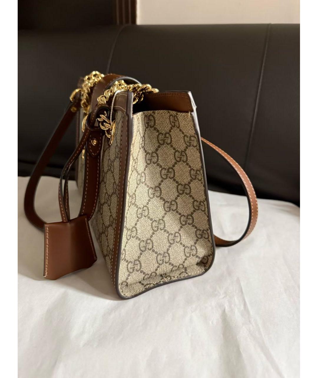 GUCCI Коричневая сумка через плечо, фото 4