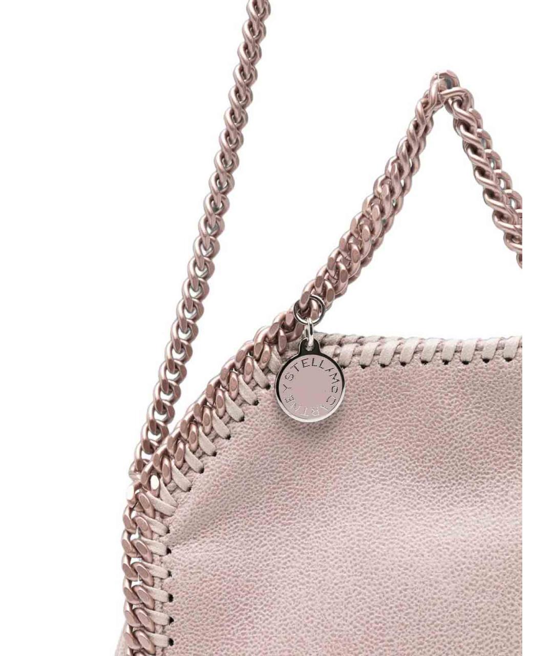 STELLA MCCARTNEY Розовая сумка через плечо из искусственной кожи, фото 5