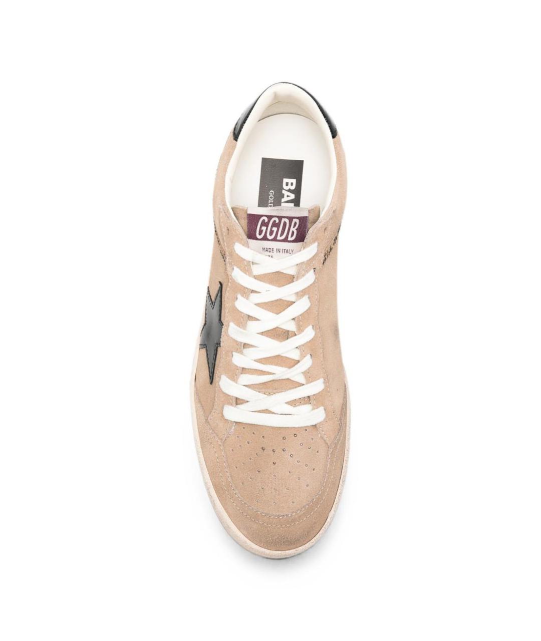 GOLDEN GOOSE Бежевые кеды, фото 4