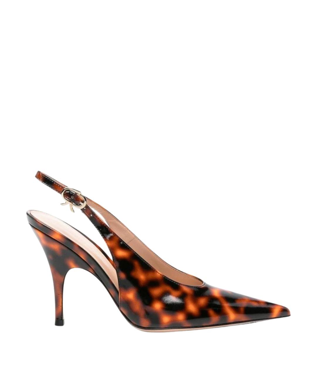 GIANVITO ROSSI Мульти кожаные туфли, фото 1