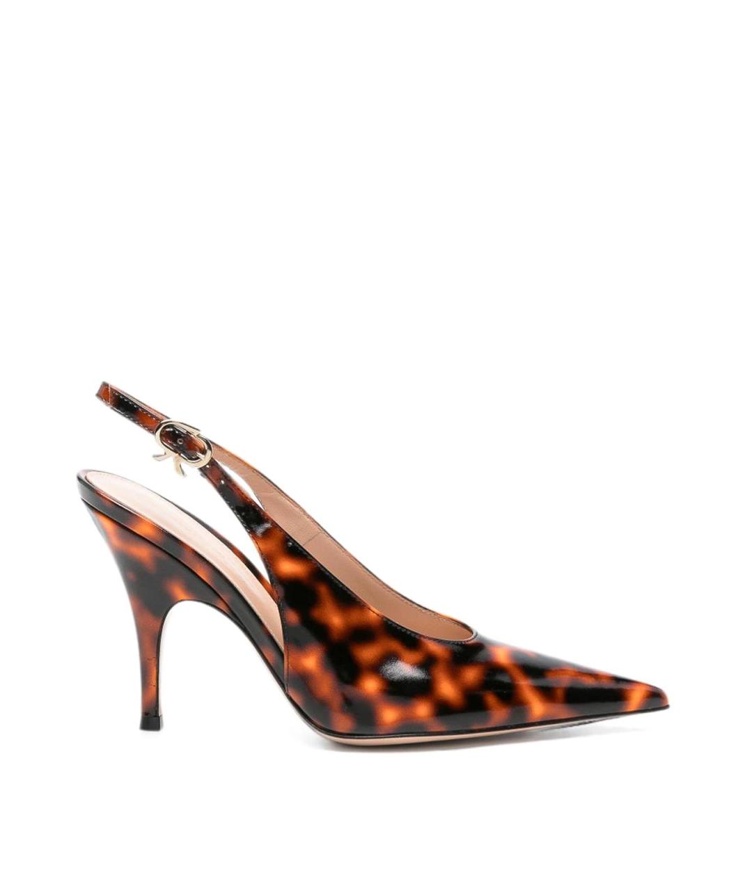 GIANVITO ROSSI Мульти кожаные туфли, фото 5