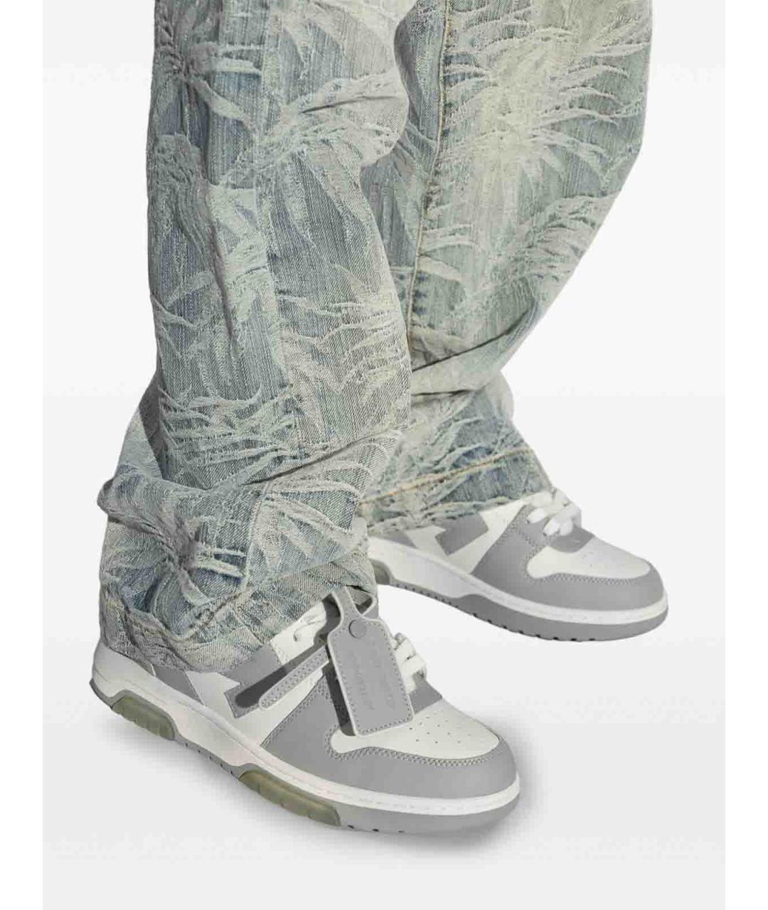 OFF-WHITE Серые кроссовки, фото 3