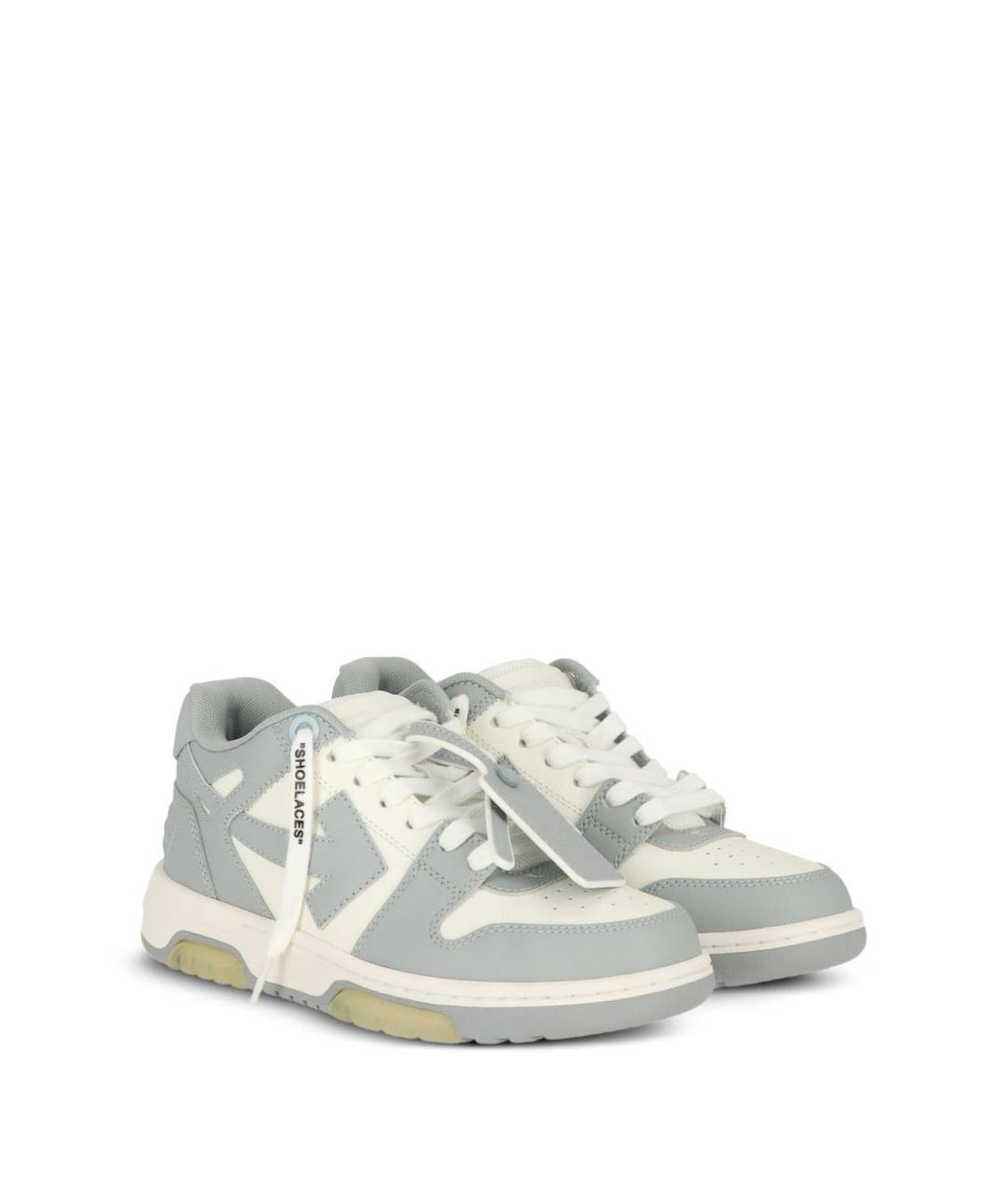 OFF-WHITE Серые кроссовки, фото 5