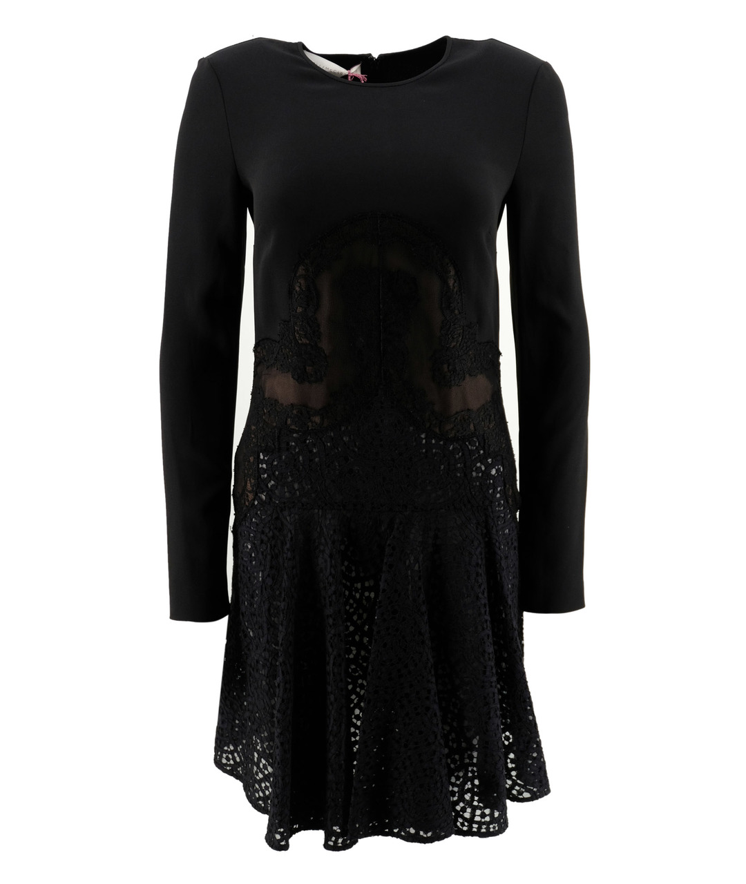 STELLA MCCARTNEY Черное шелковое повседневное платье, фото 1