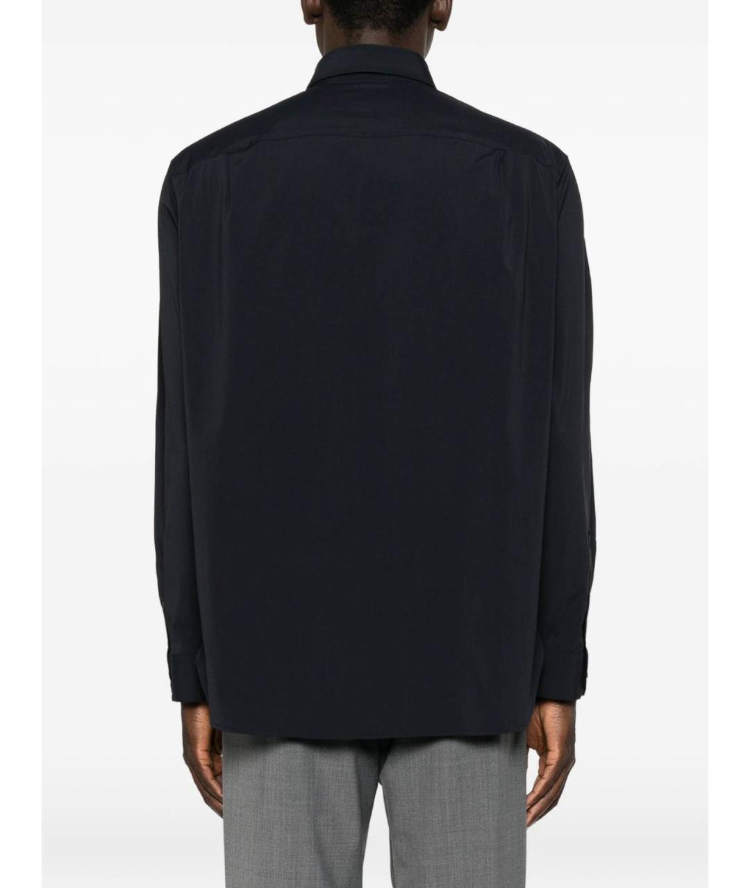 EMPORIO ARMANI Синяя кэжуал рубашка, фото 4