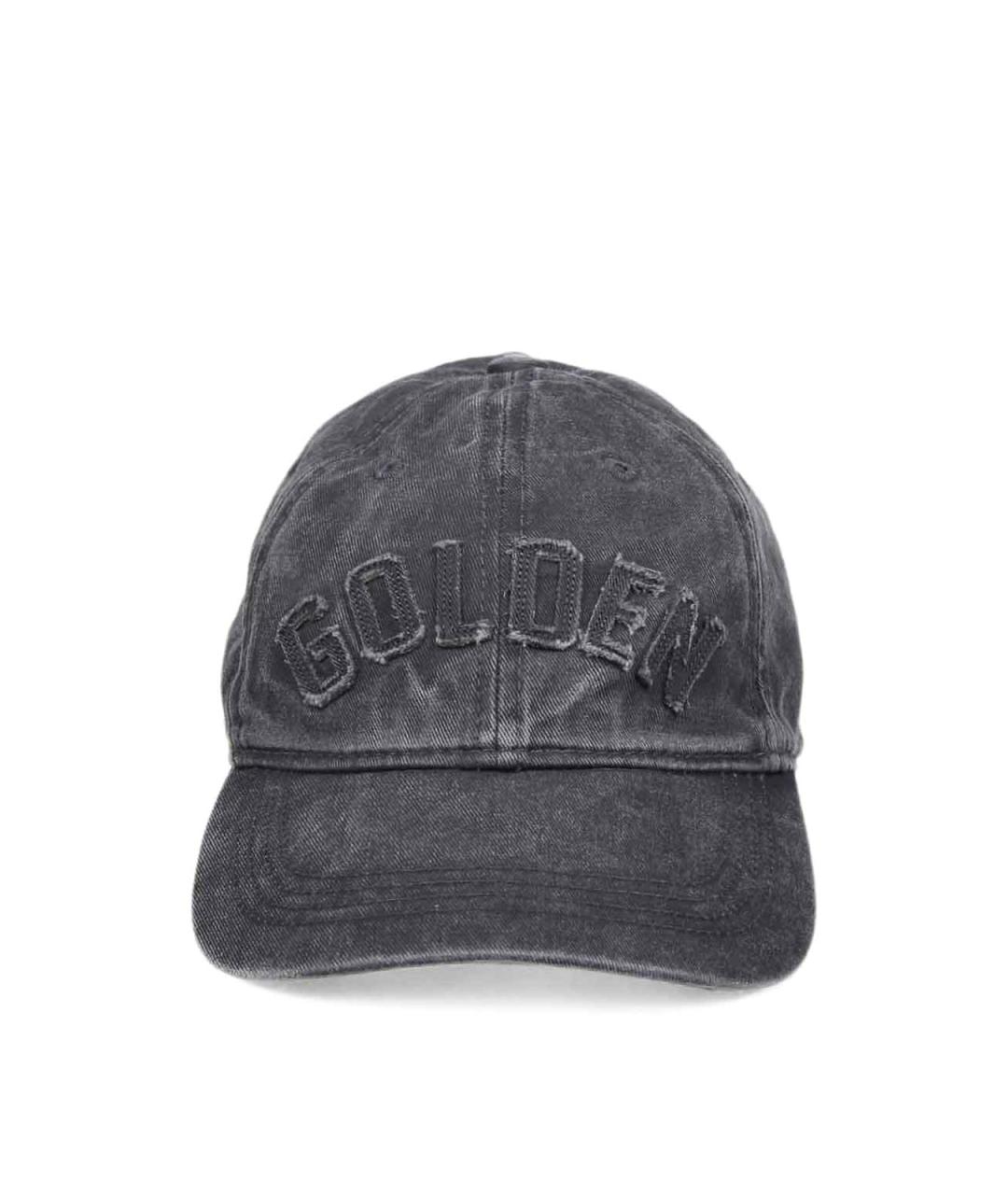 GOLDEN GOOSE Серая хлопковая кепка, фото 4