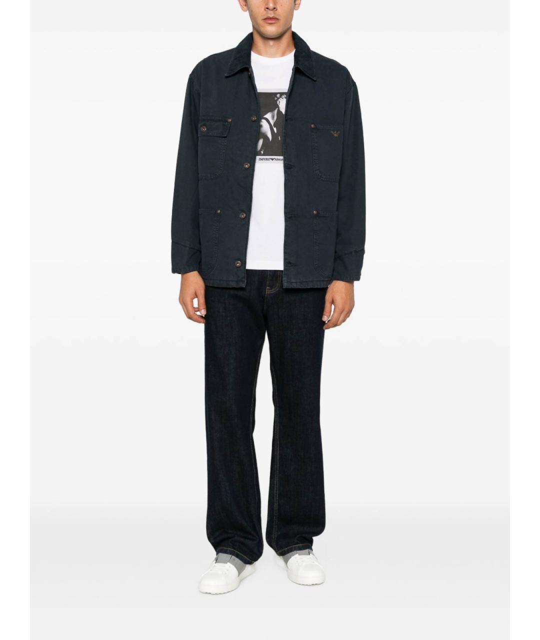 EMPORIO ARMANI Синяя куртка, фото 5