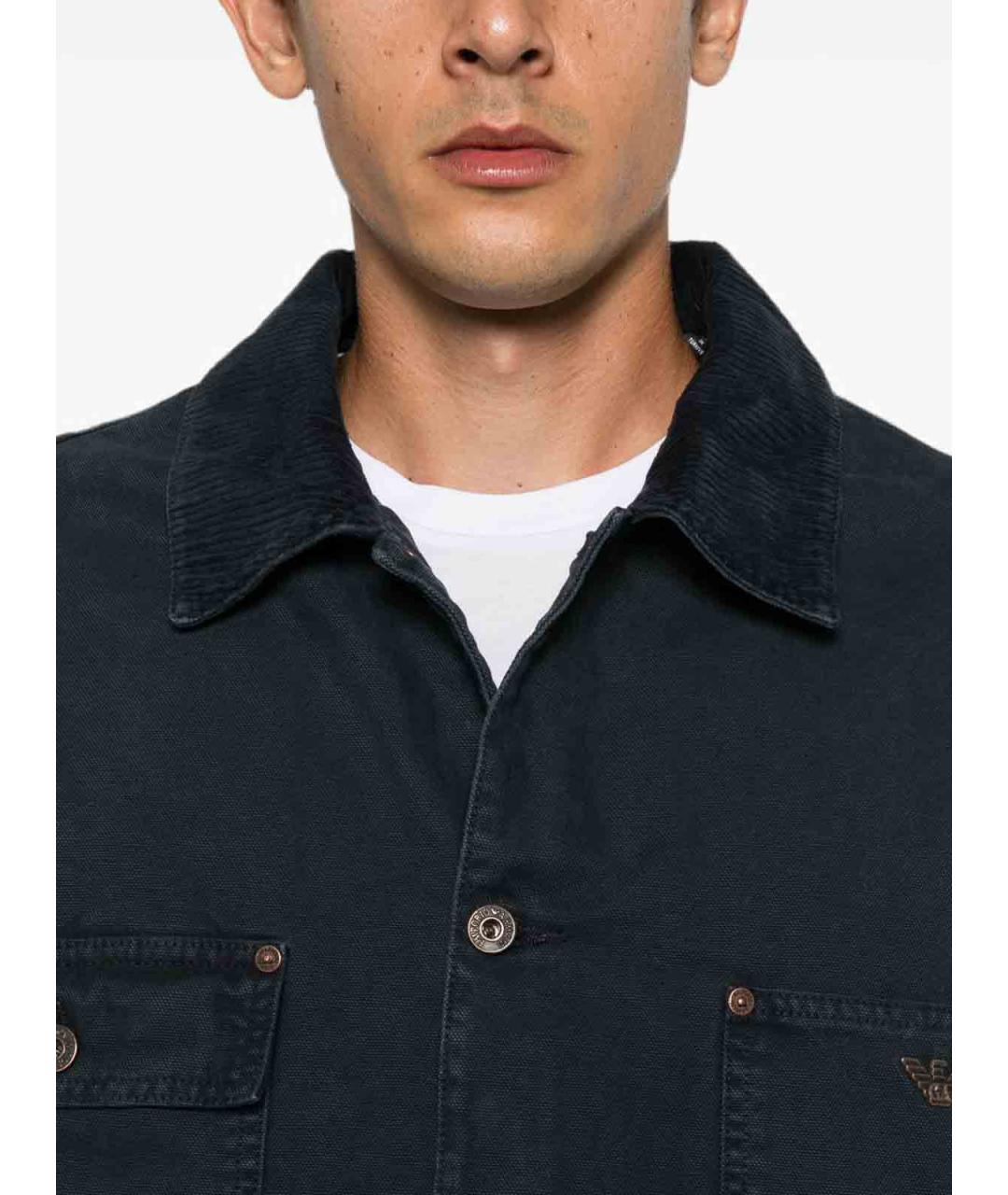 EMPORIO ARMANI Синяя куртка, фото 3