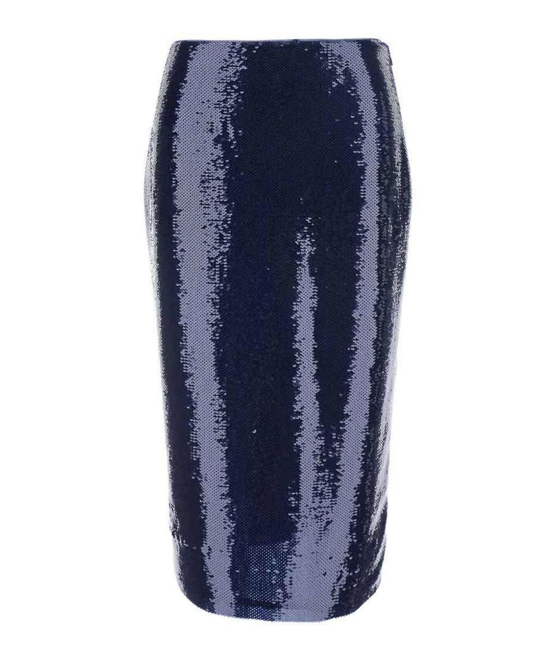 TOM FORD Синяя полиамидовая юбка миди, фото 1