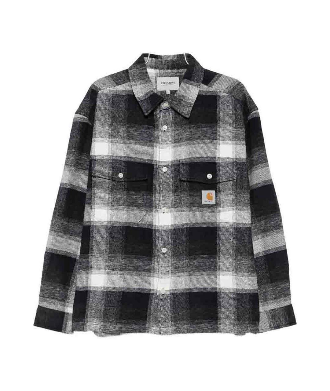 CARHARTT Синяя хлопковая кэжуал рубашка, фото 1