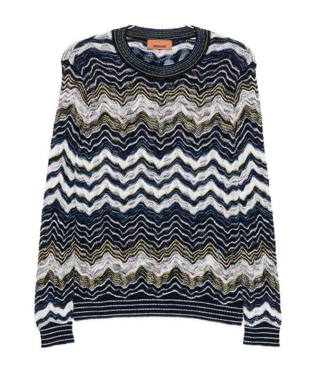 MISSONI Мульти шерстяной джемпер / свитер, фото 1