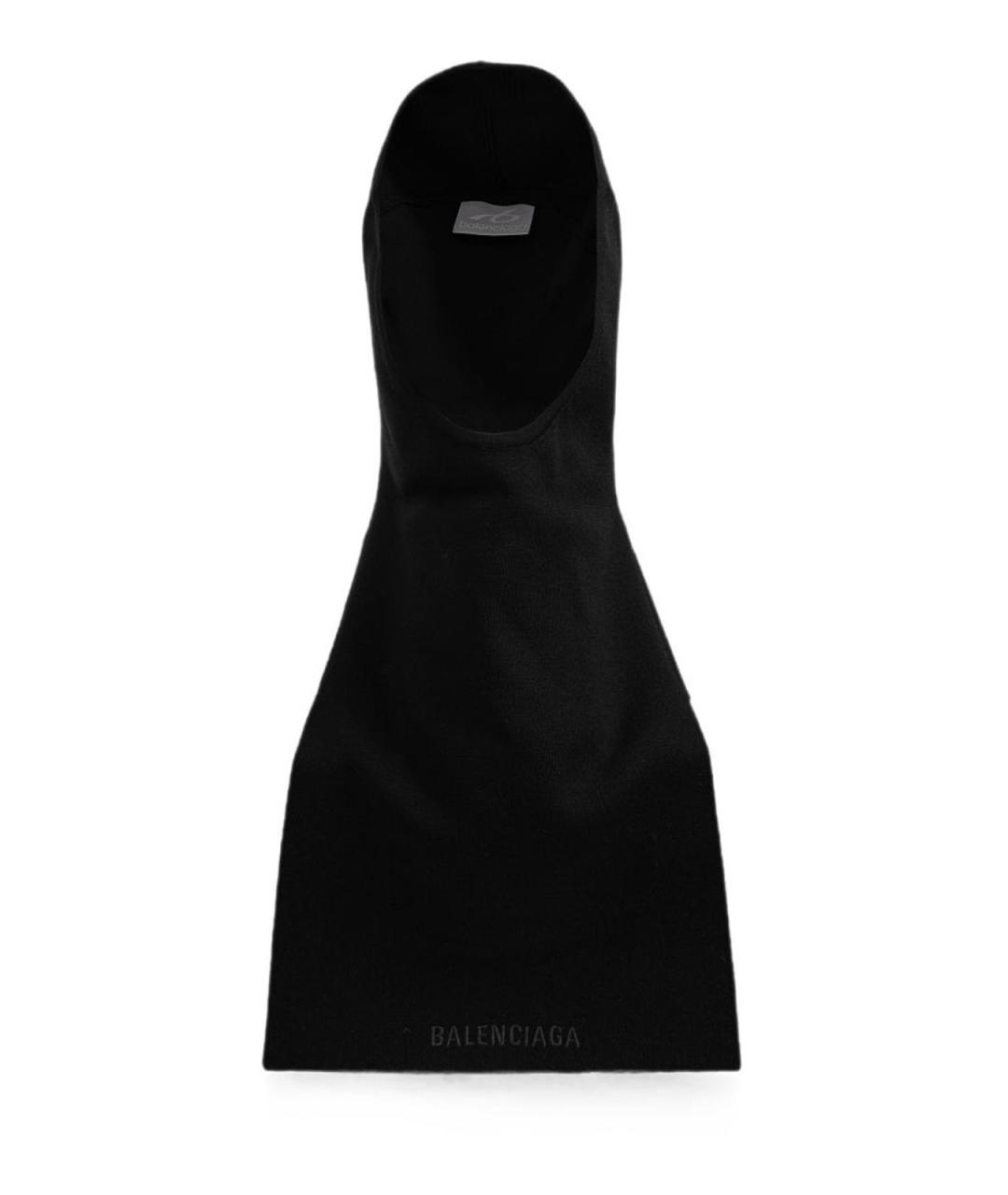 BALENCIAGA Черный капюшон, фото 1