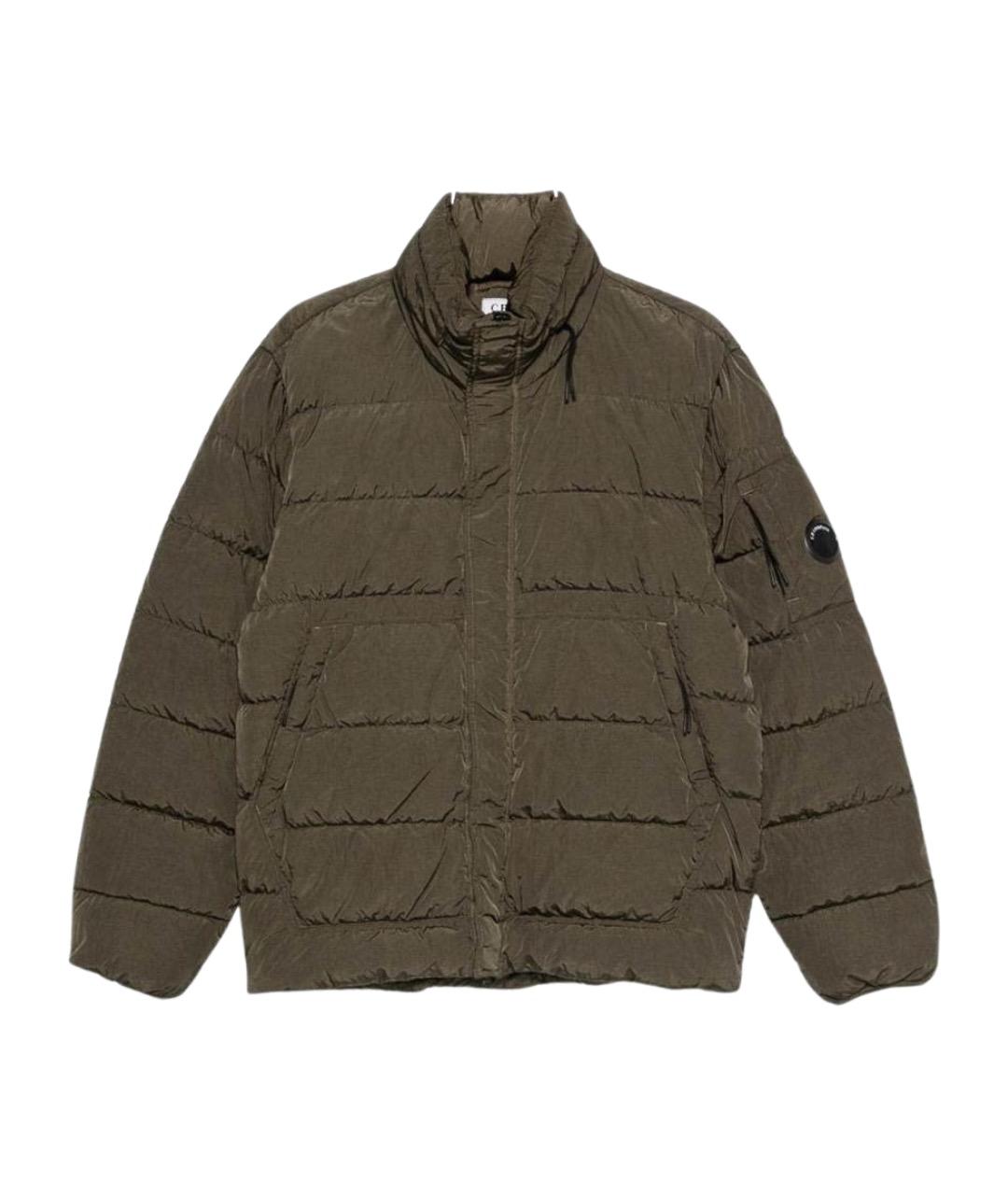 CP COMPANY Хаки полиамидовый пуховик, фото 1