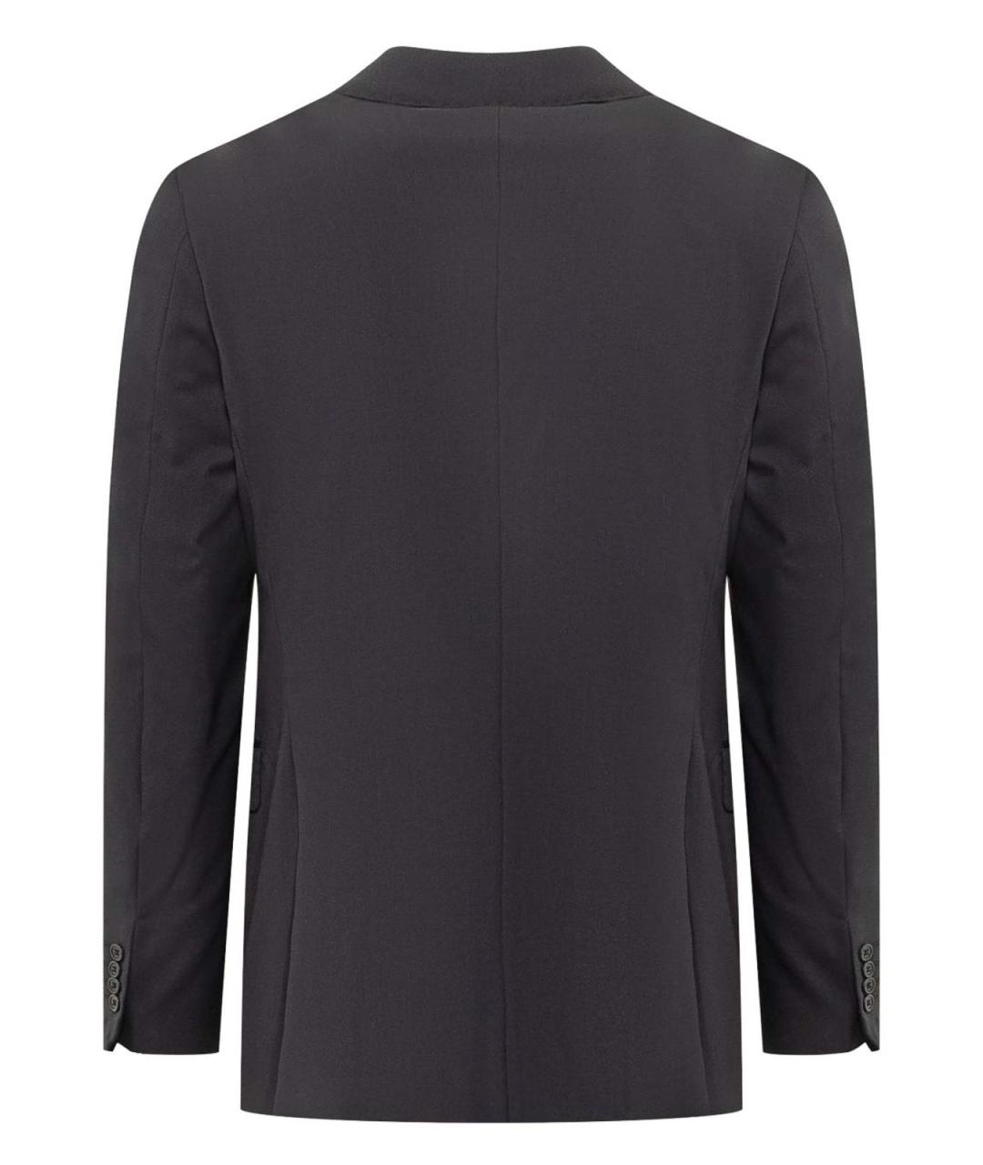 EMPORIO ARMANI Черный классический костюм, фото 3