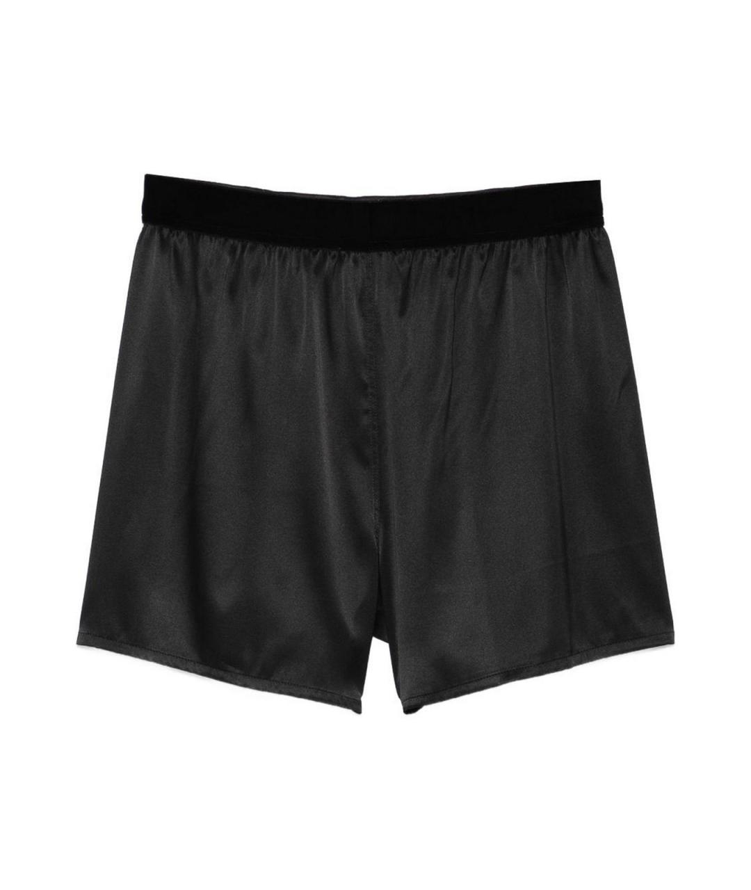 TOM FORD Черные шелковые шорты, фото 3