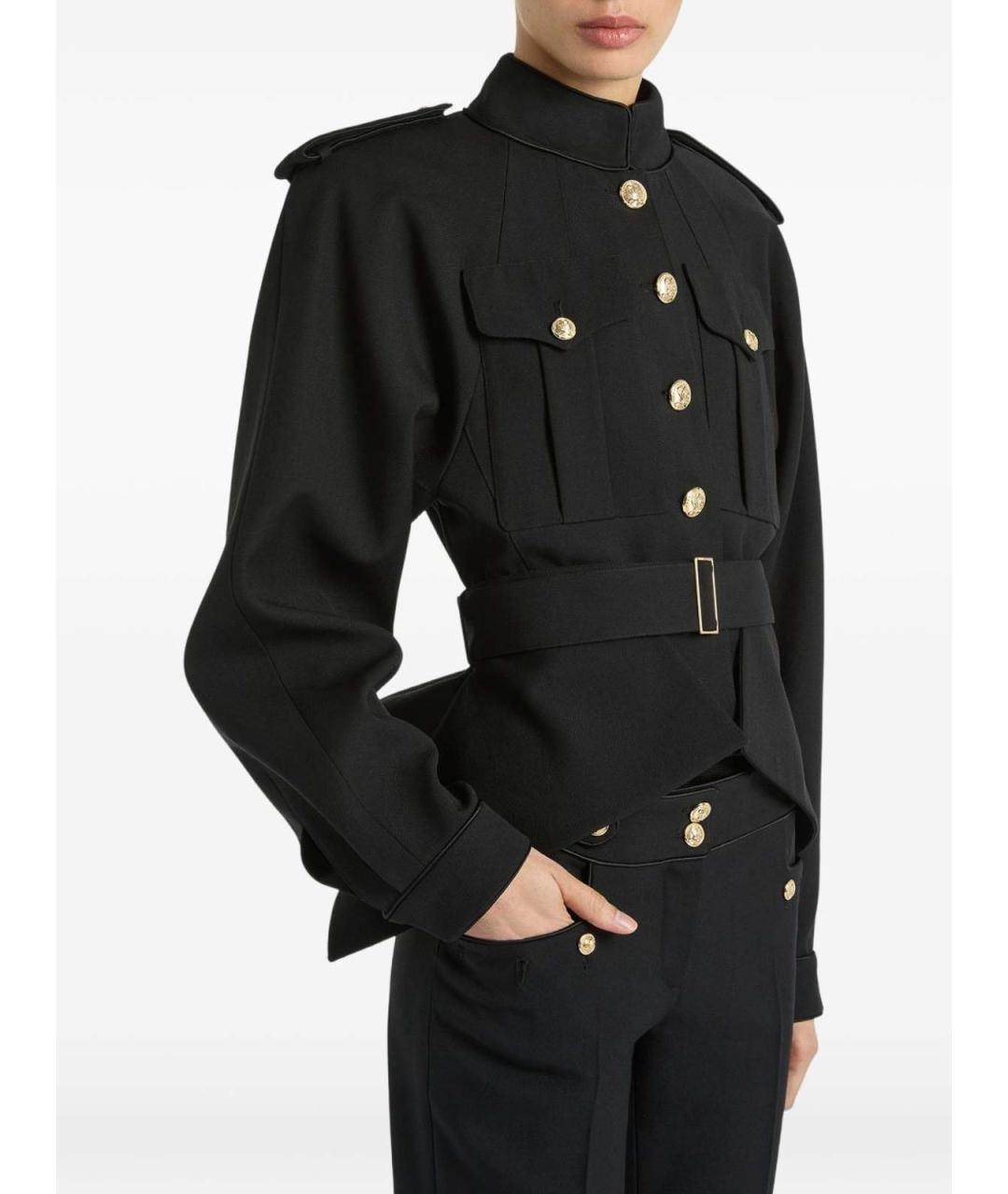 BALMAIN Черная куртка, фото 4