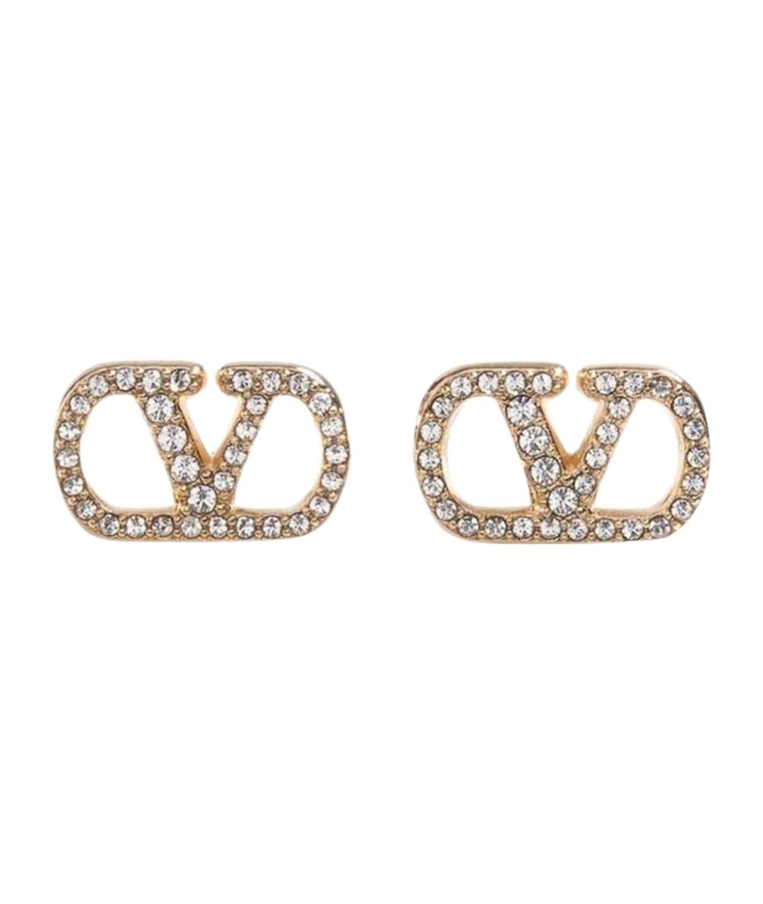 VALENTINO Золотые серьги из желтого золота, фото 1